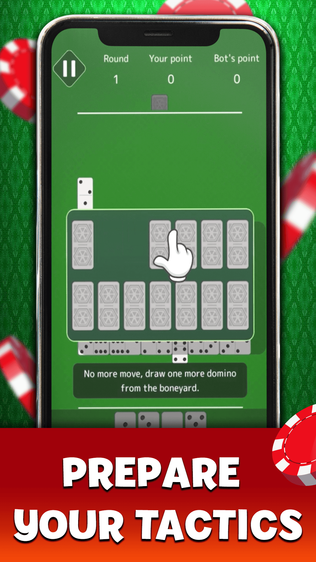 اسکرین شات 4 بازی Dominoes - Classic Board Game