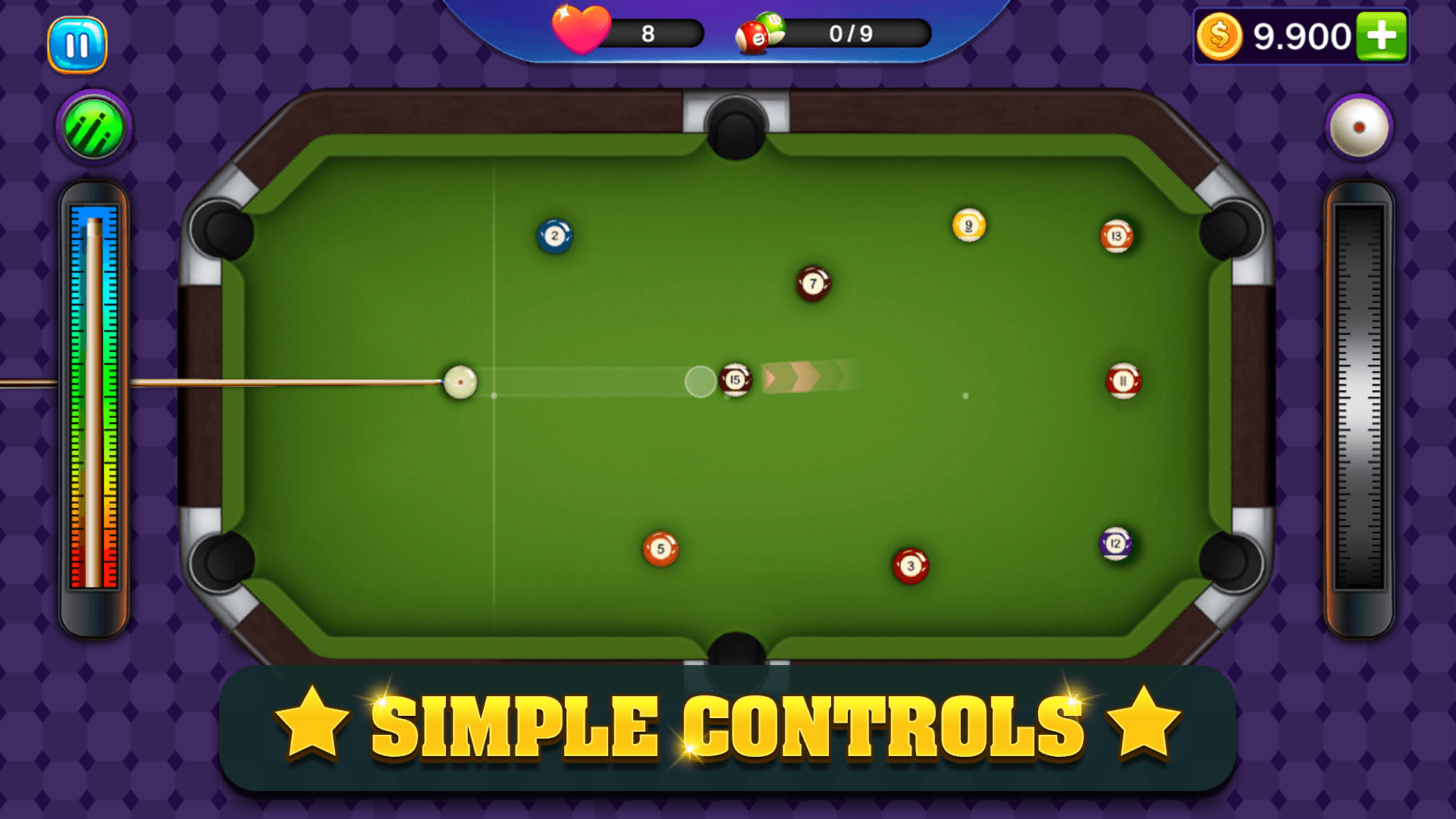 اسکرین شات 3 بازی Billiards 8 Ball: Pool Games