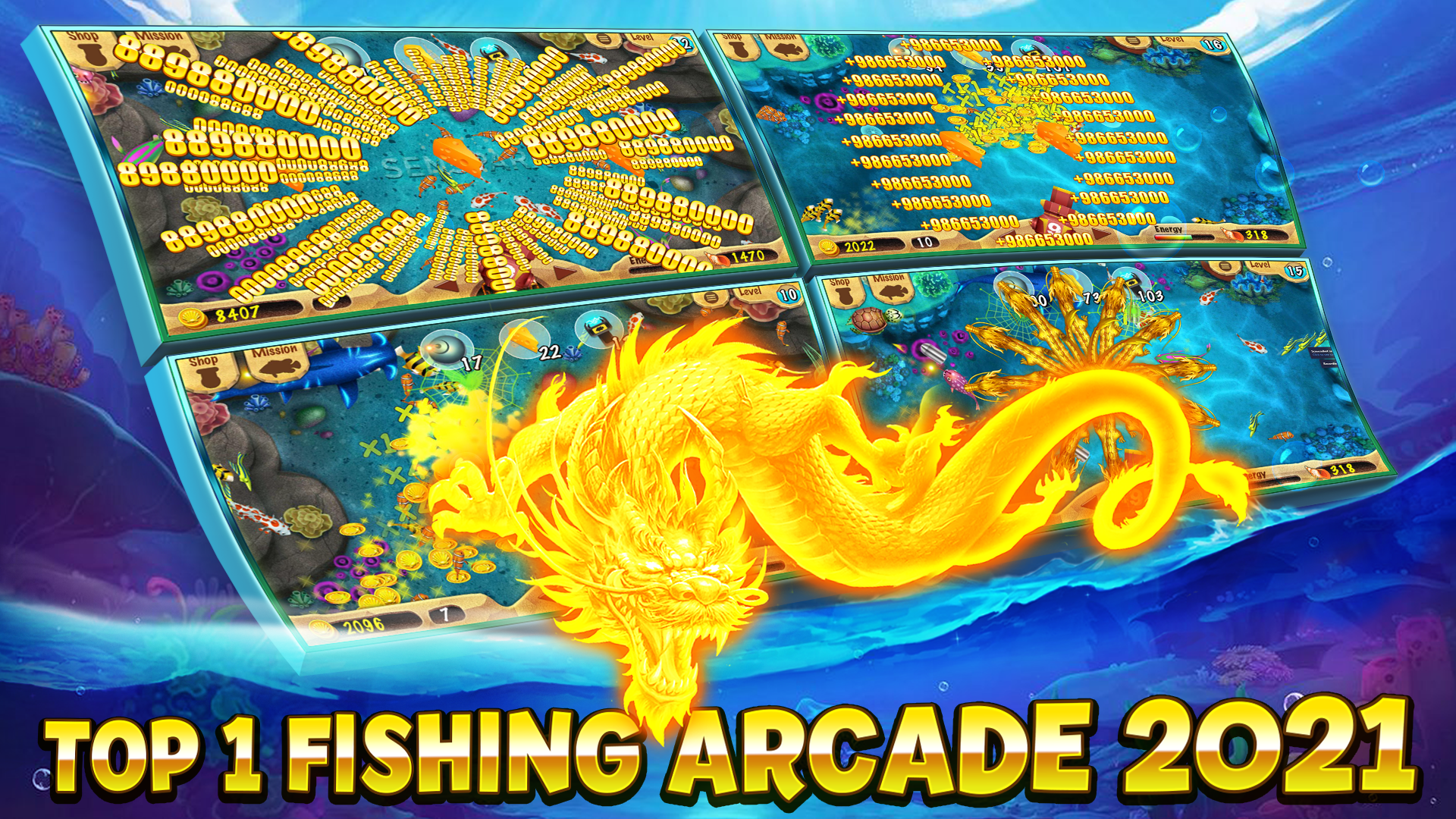 اسکرین شات 1 بازی Fish Game - Fish Hunter