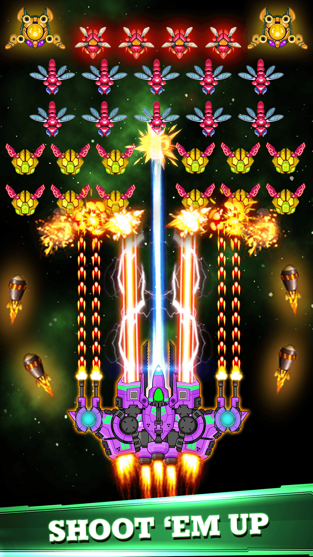 اسکرین شات 3 بازی Galaxy Shooter Battle 2023