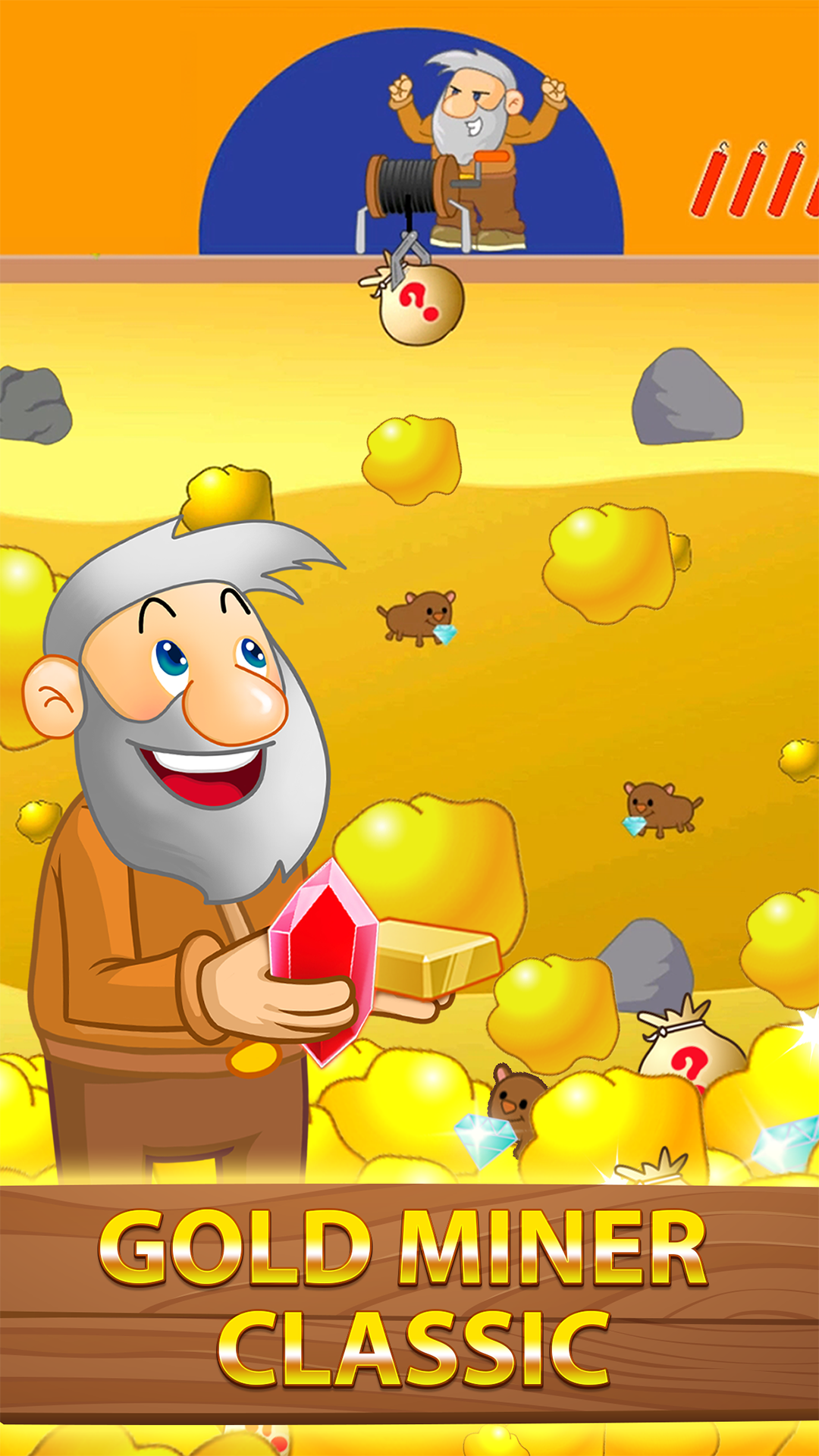 اسکرین شات 1 بازی Gold Miner Go