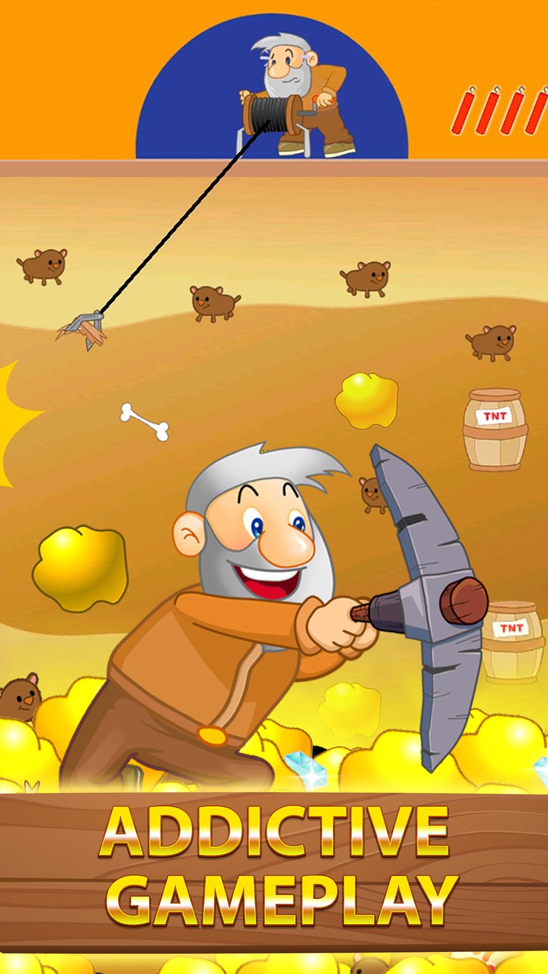 اسکرین شات 4 بازی Gold Miner Go