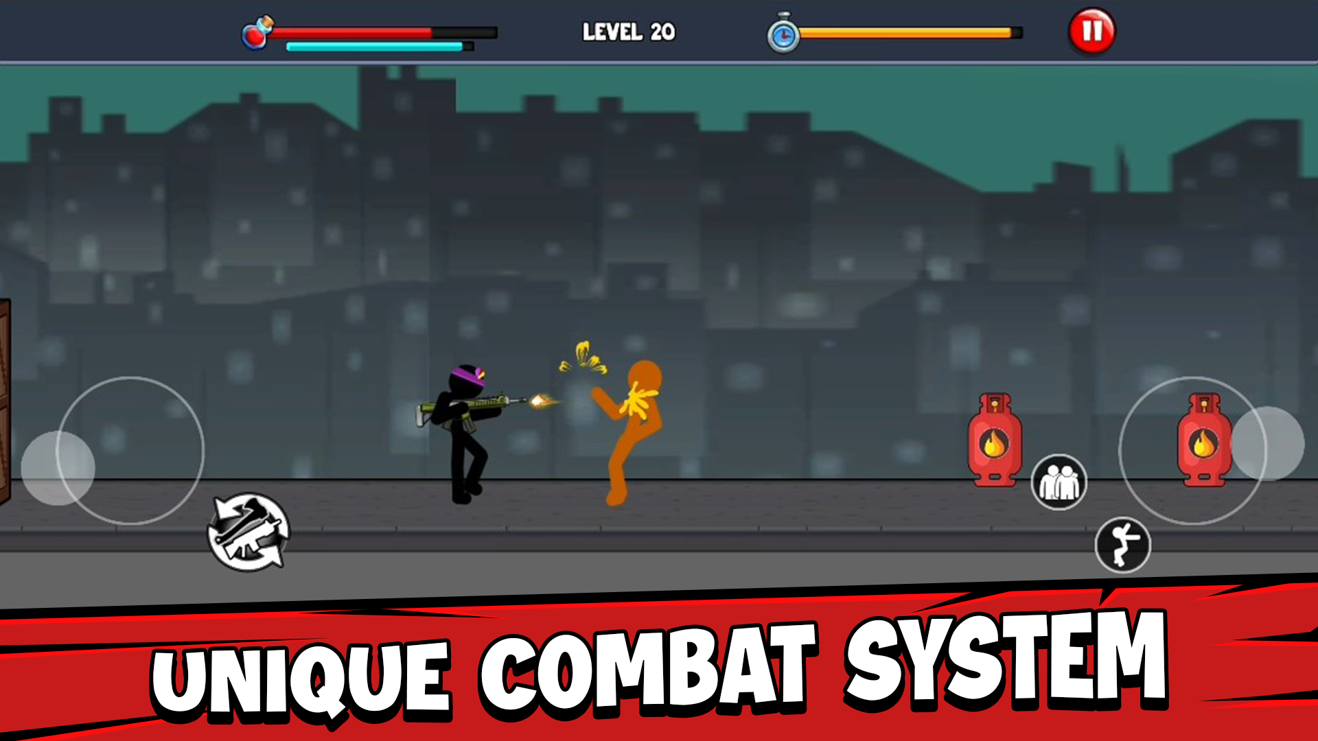 اسکرین شات 6 بازی Anger of Stickman: Stick Fight