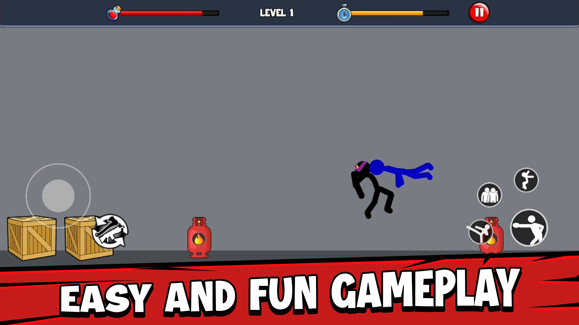 اسکرین شات 5 بازی Anger of Stickman: Stick Fight