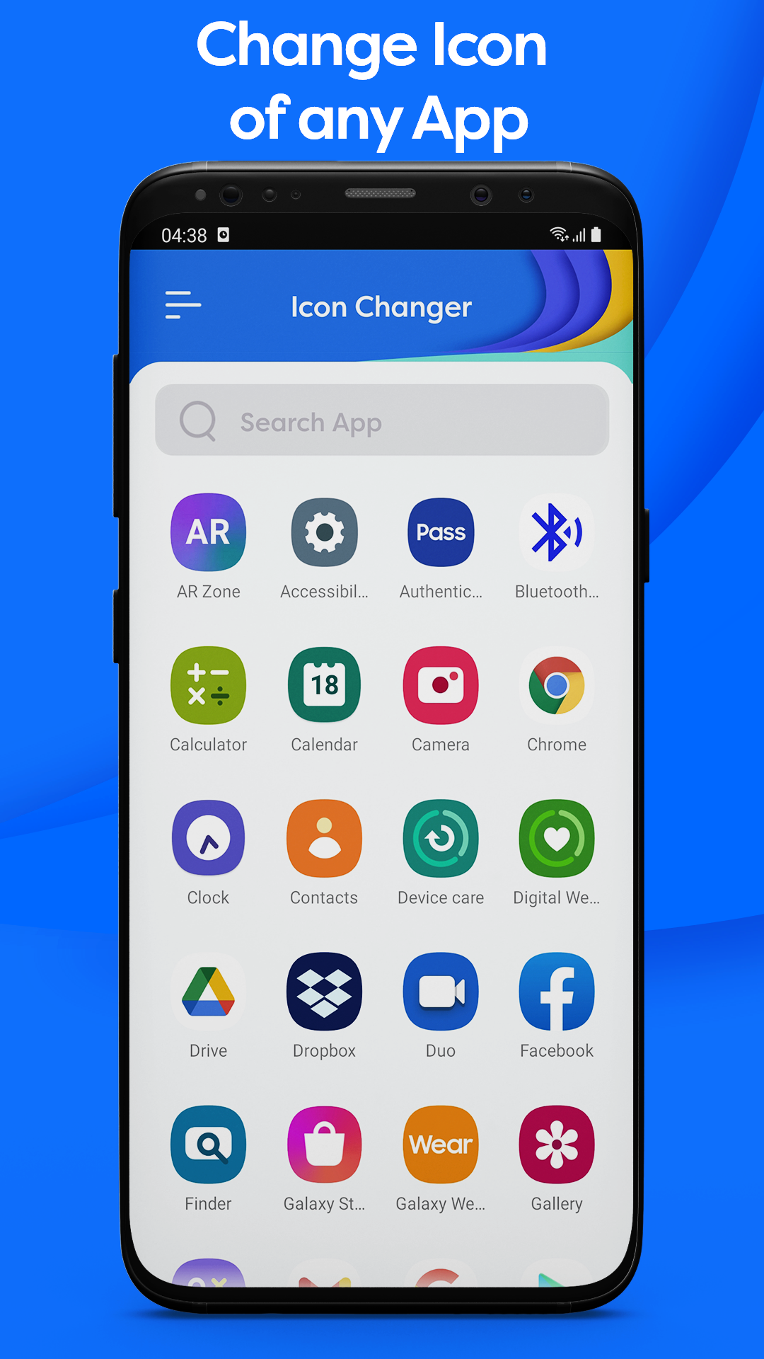 اسکرین شات 2 برنامه Icon Changer - Customize Icon