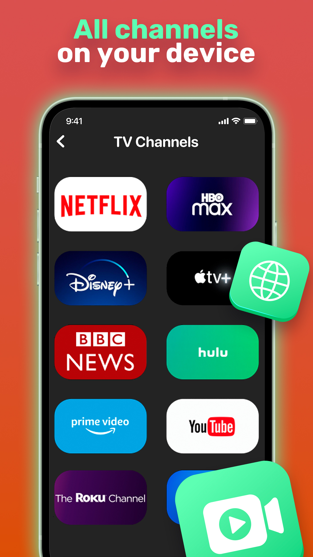 اسکرین شات 5 برنامه Tv Remote: Roku Remote Control