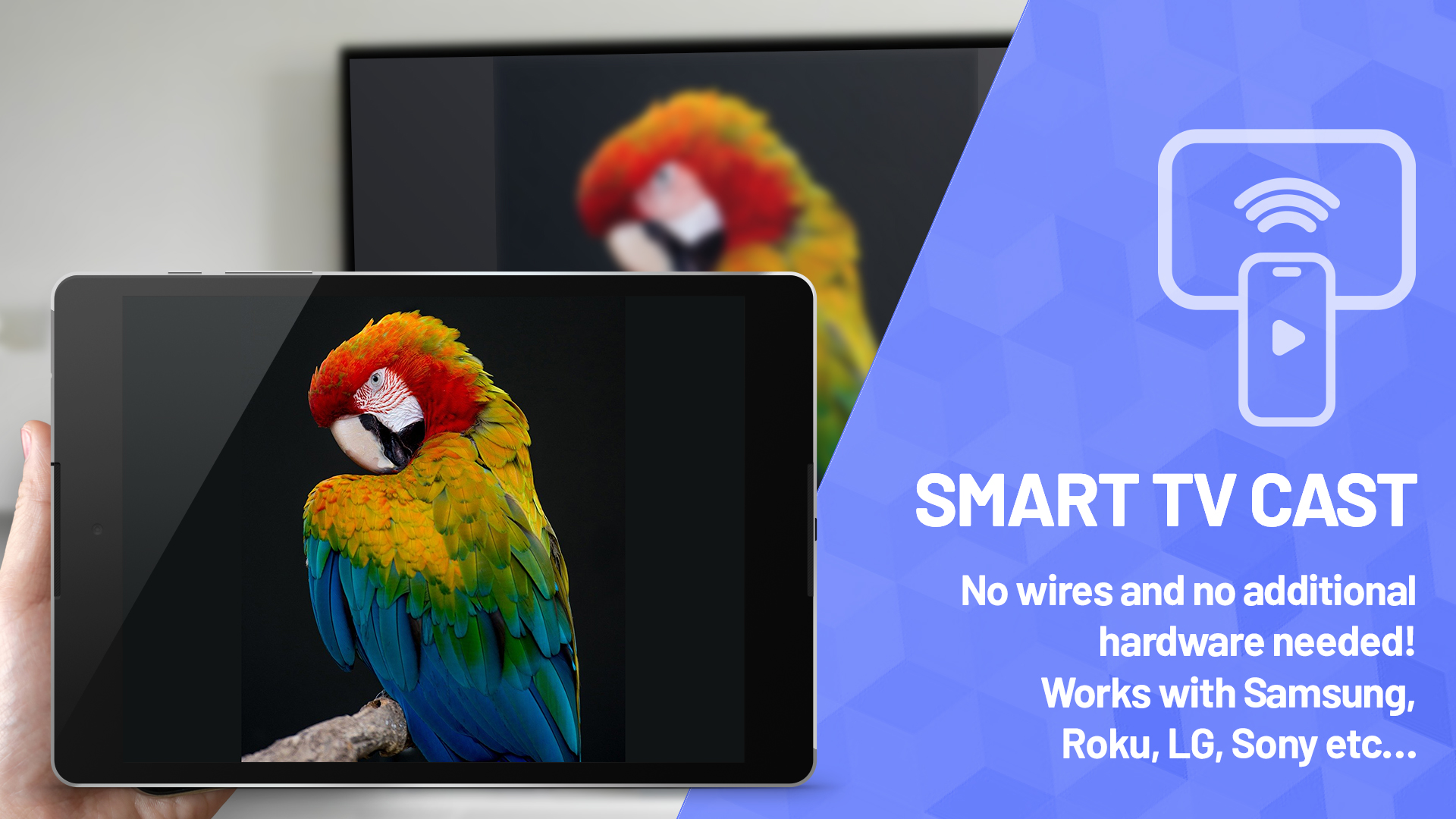 اسکرین شات 1 برنامه Smart TV Cast Screen Mirroring