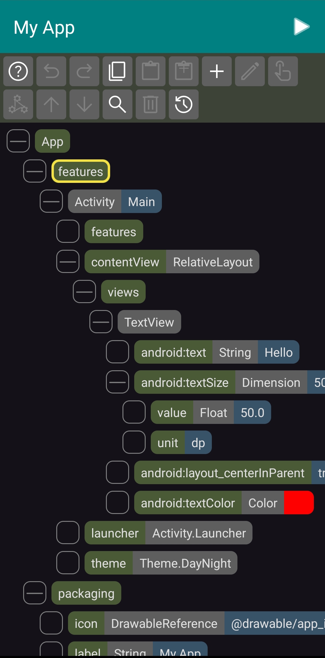 اسکرین شات 3 برنامه App Builder
