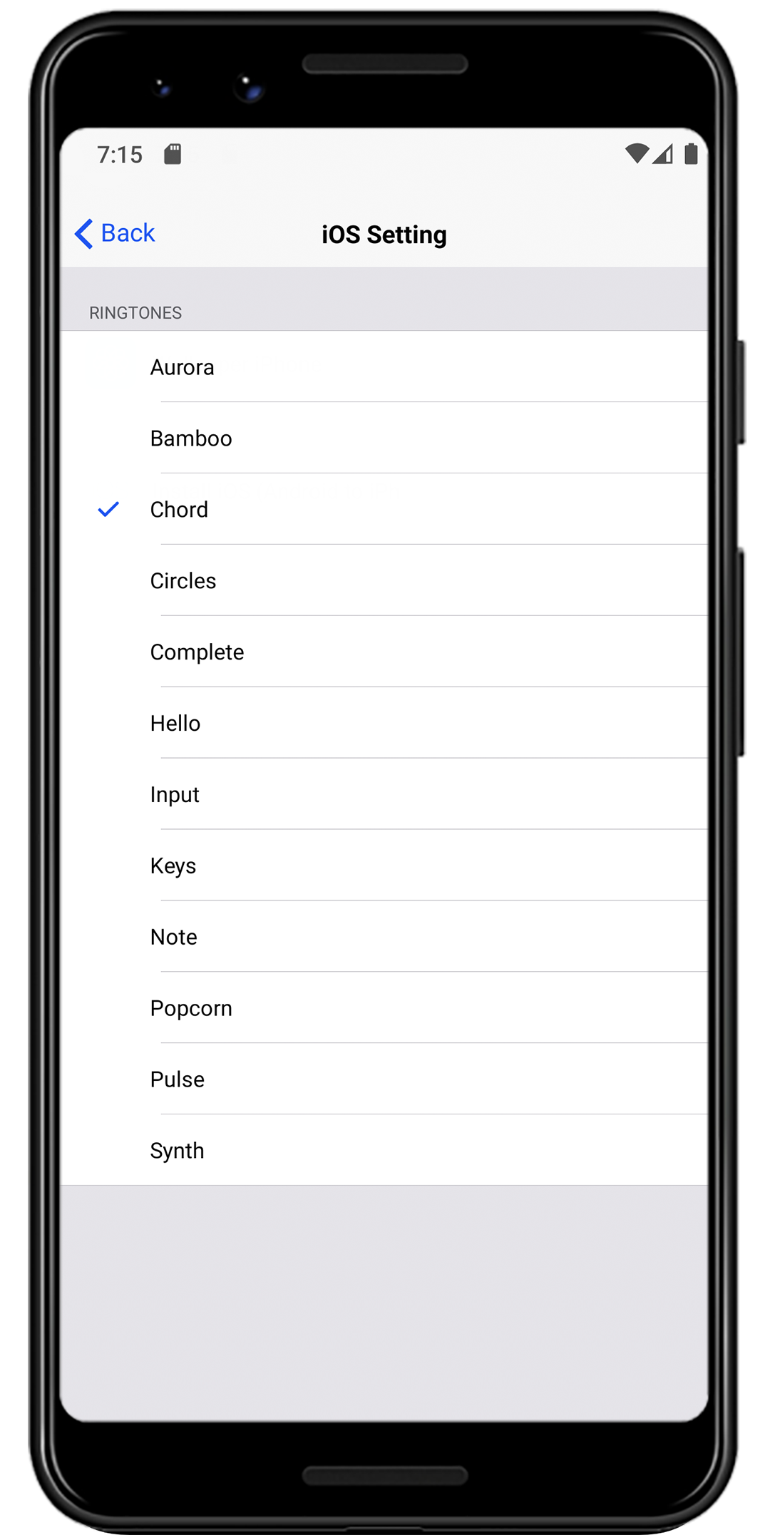 اسکرین شات 5 برنامه Notification iOS