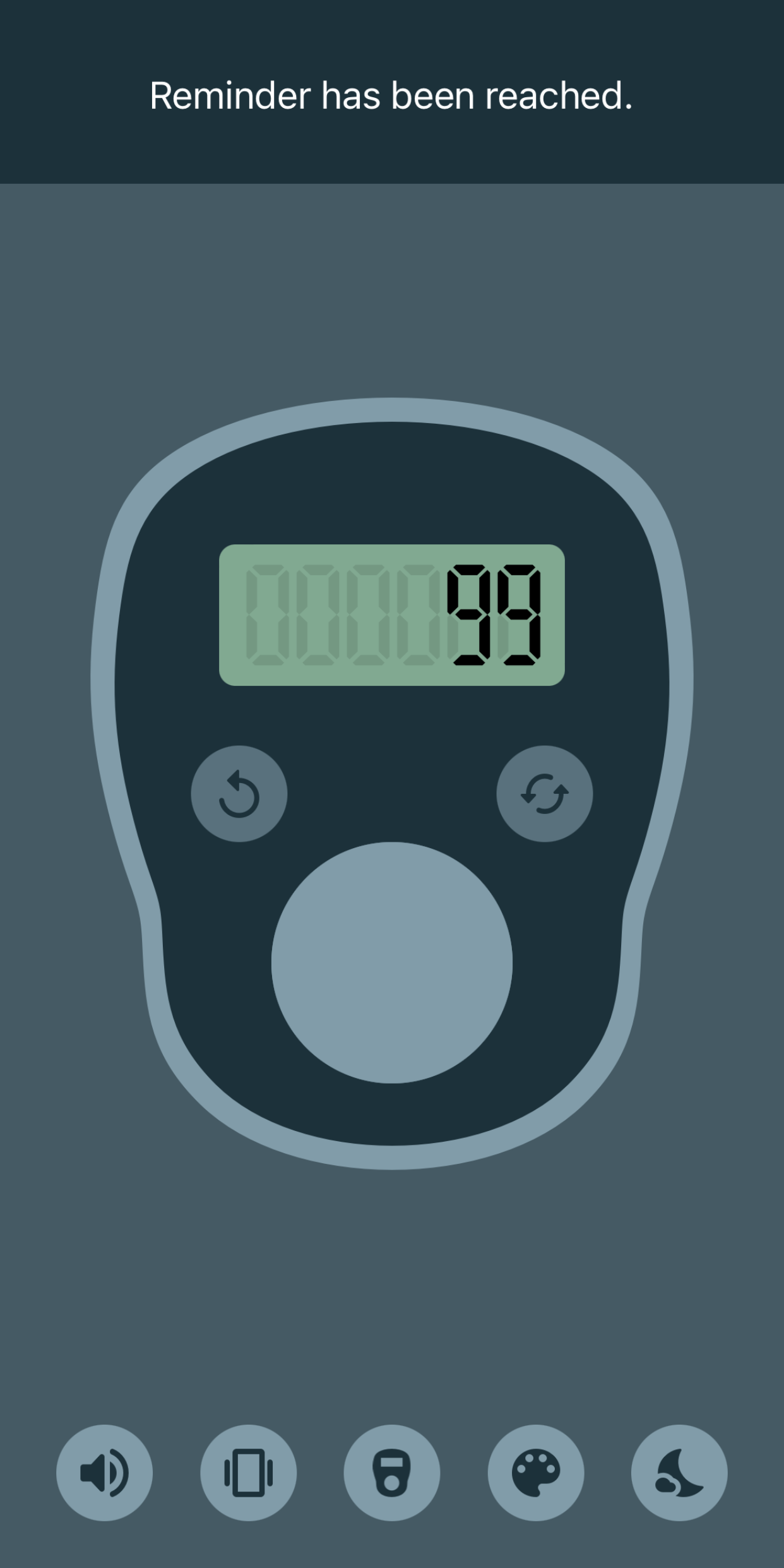 اسکرین شات 3 برنامه Tasbih Counter Lite: Dhikr App