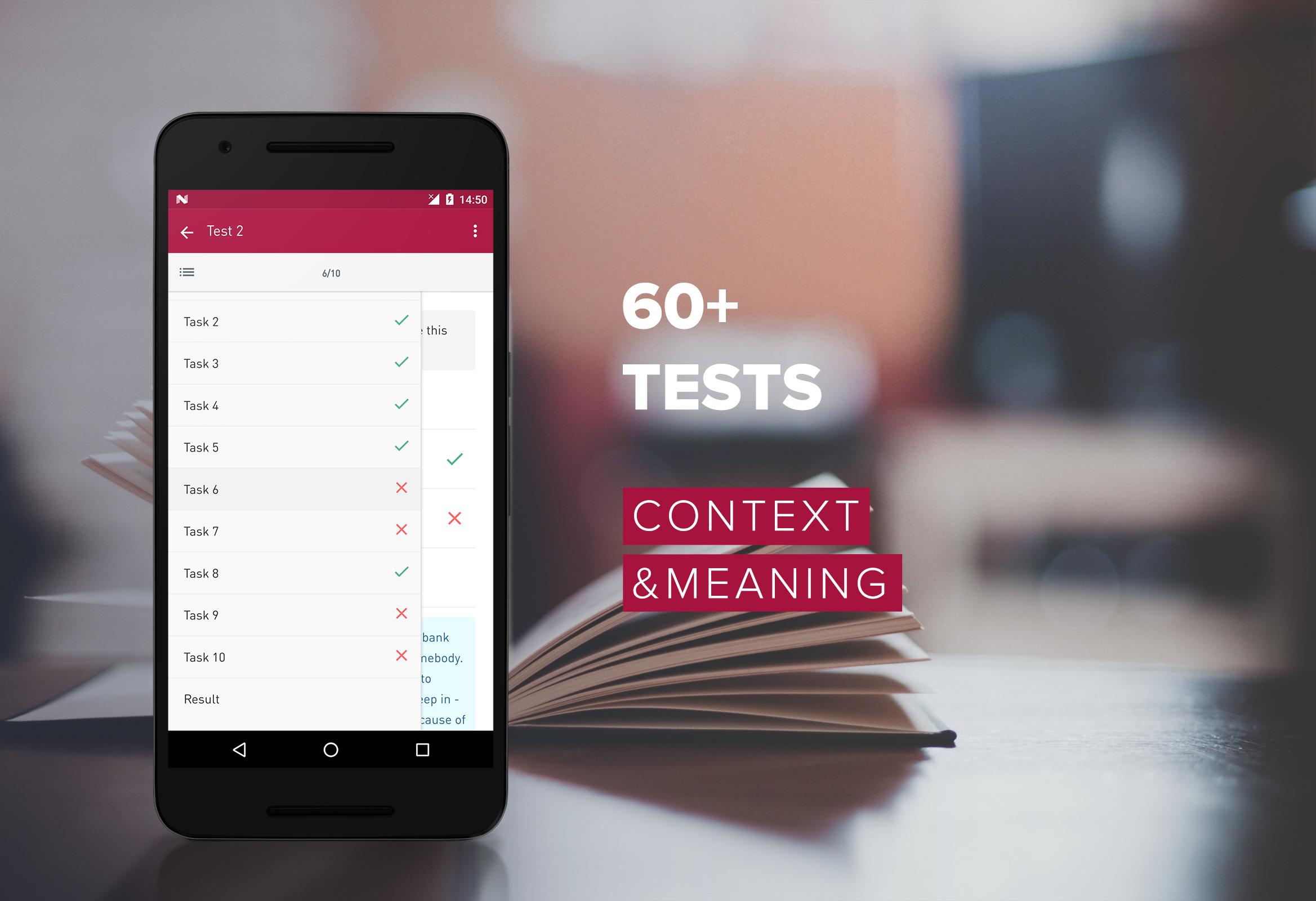 اسکرین شات 2 برنامه English Phrasal Verbs