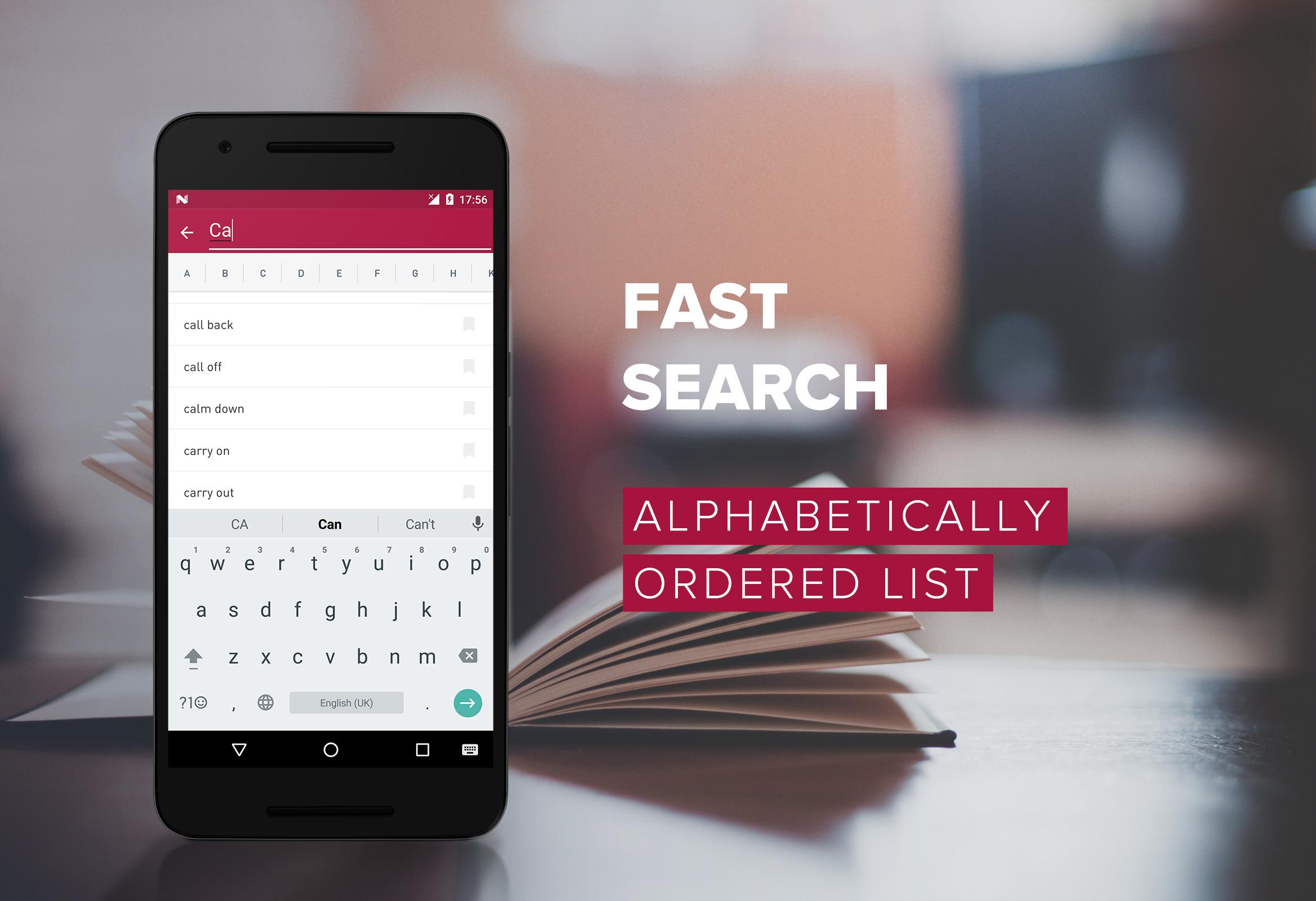 اسکرین شات 4 برنامه English Phrasal Verbs