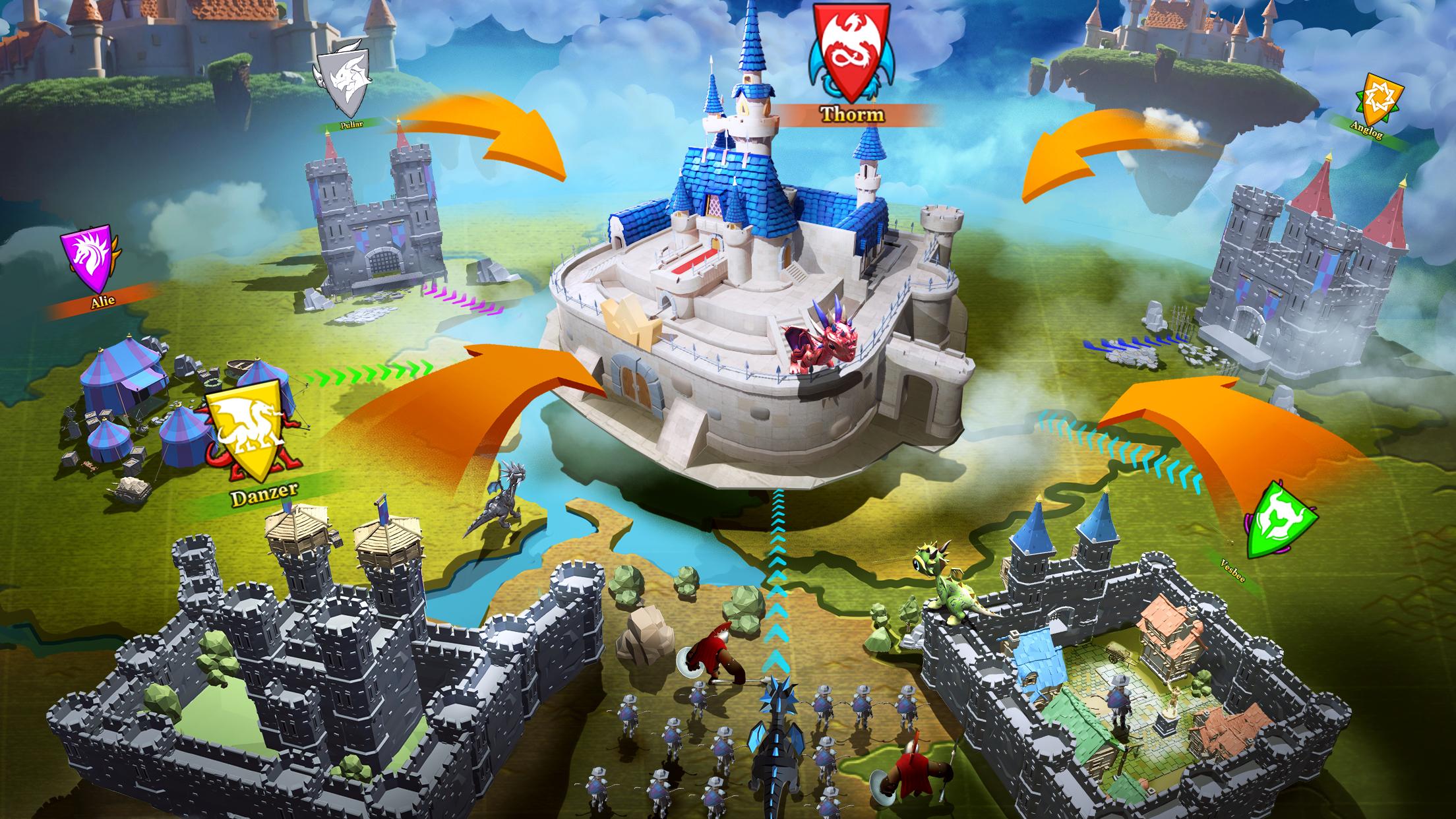 اسکرین شات 4 بازی Sky Kingdoms