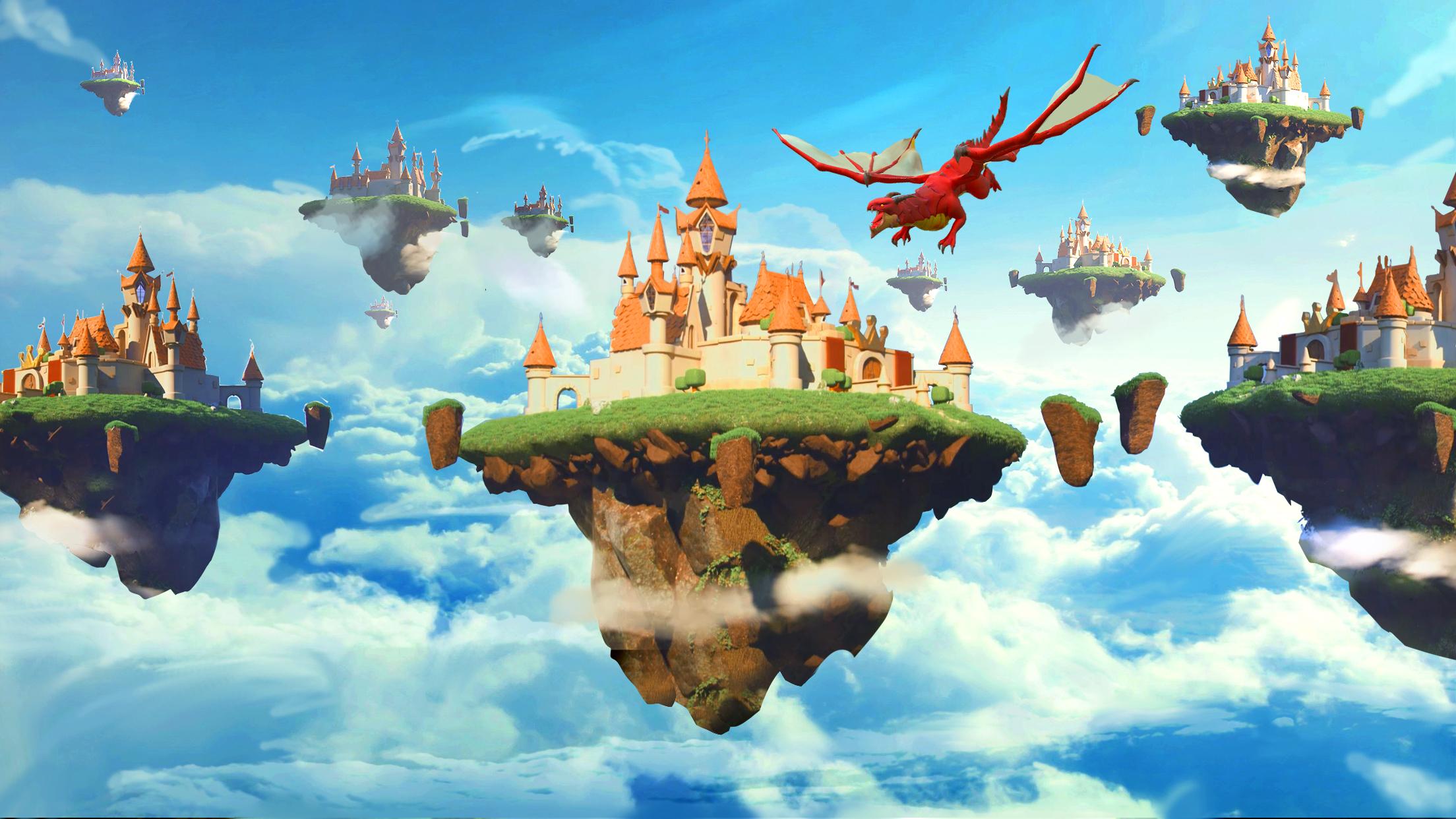 اسکرین شات 1 بازی Sky Kingdoms