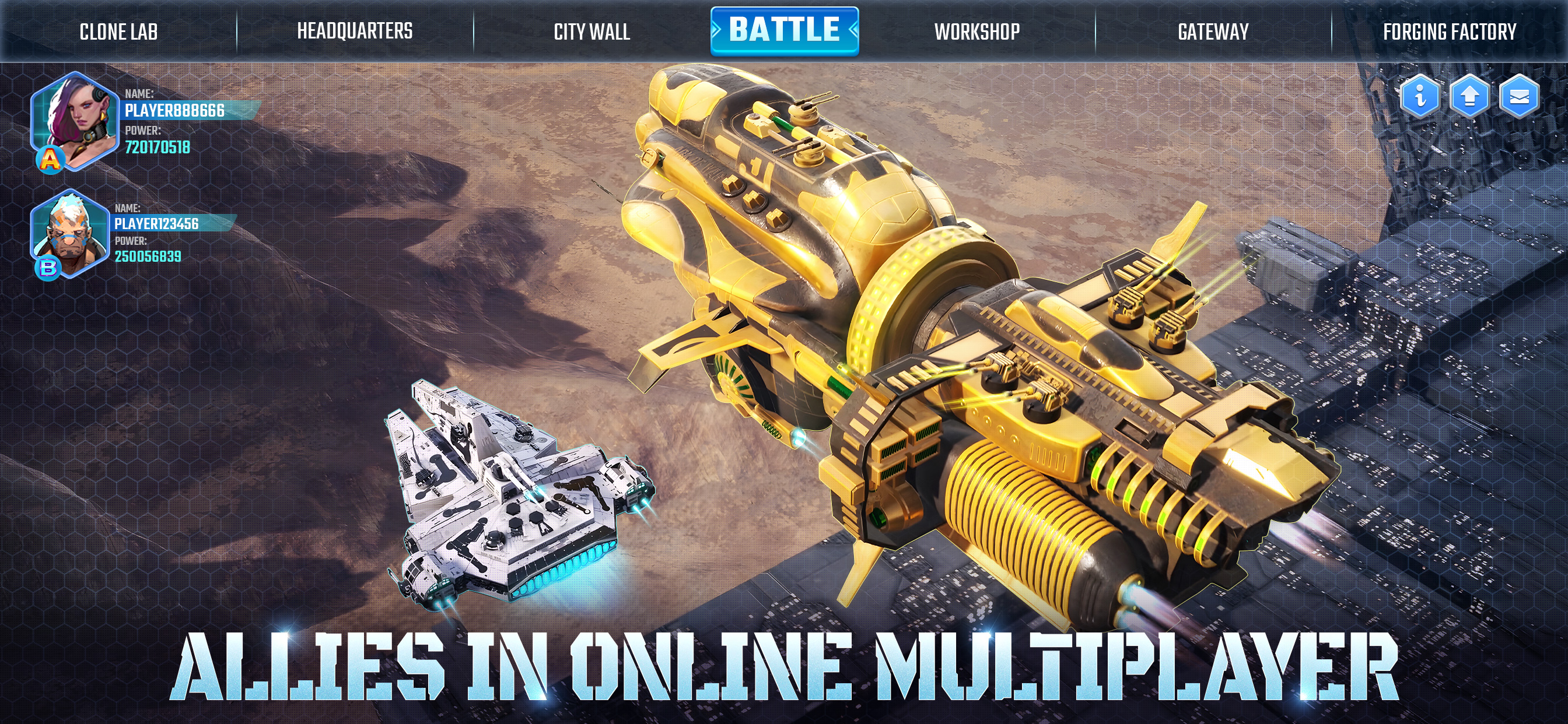 اسکرین شات 3 بازی Ark of War: Aim for the cosmos