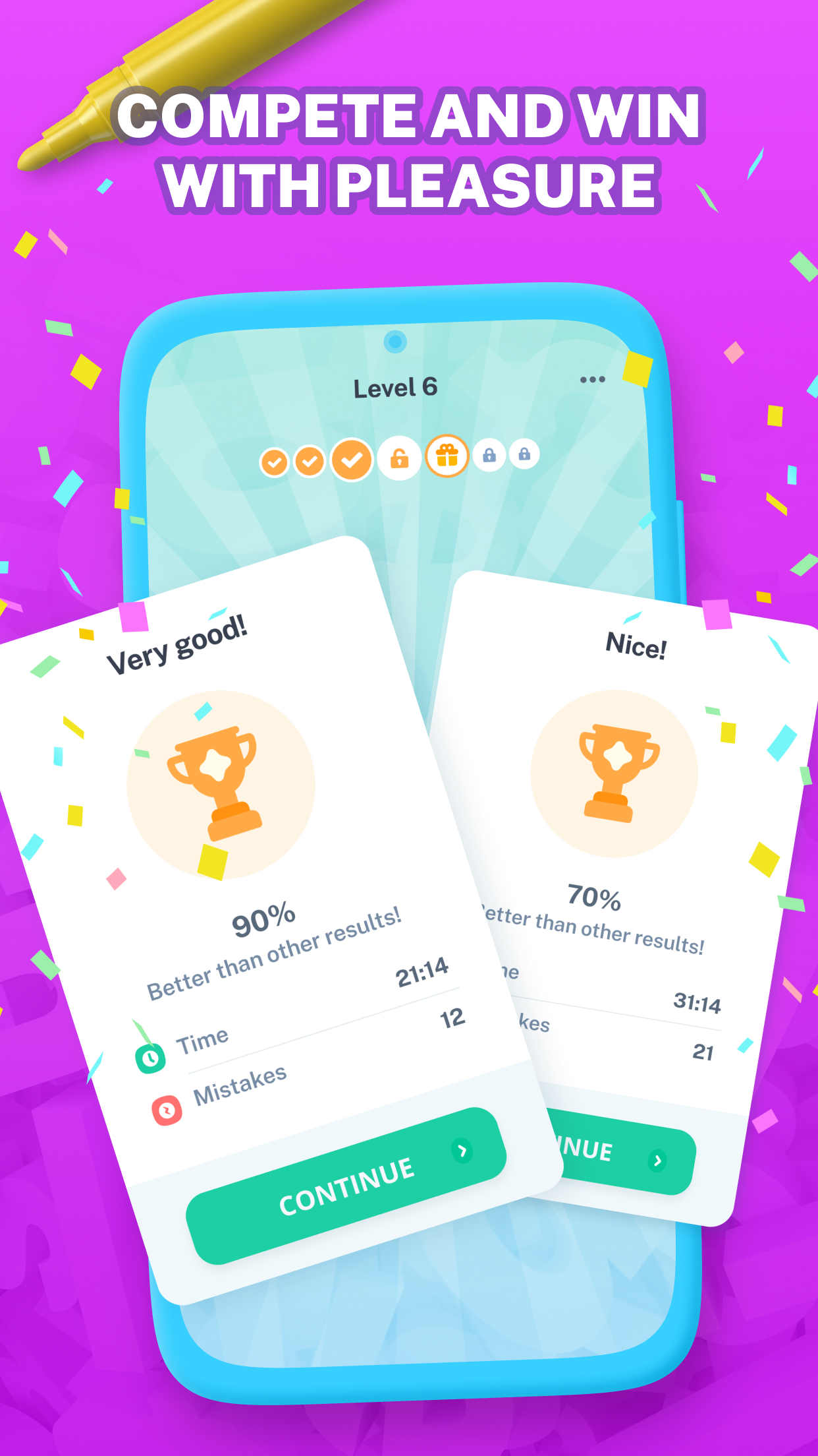 اسکرین شات 4 بازی Place Please-Crossword Puzzle