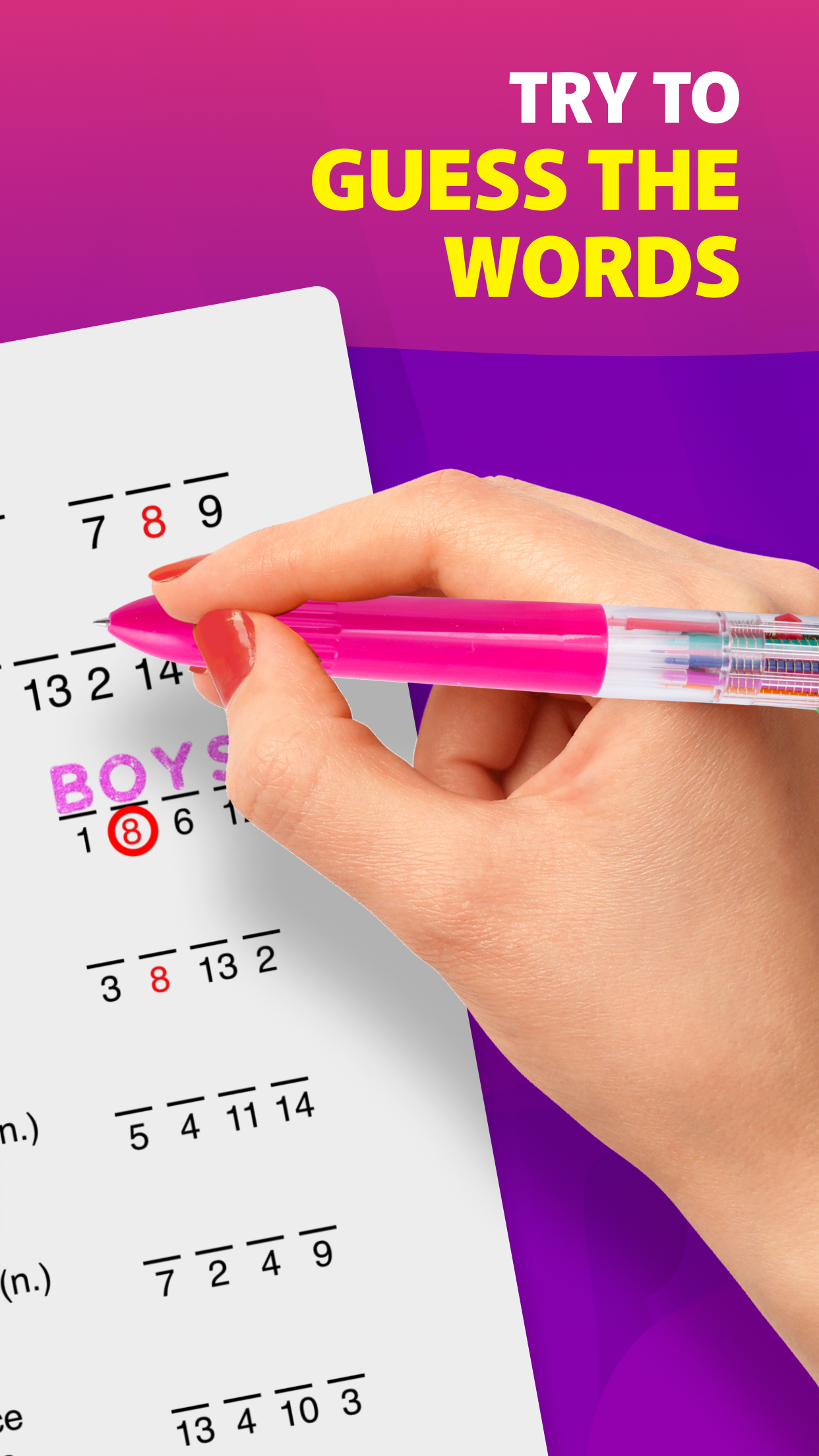 اسکرین شات 2 بازی Crostic Crossword－Word Puzzles