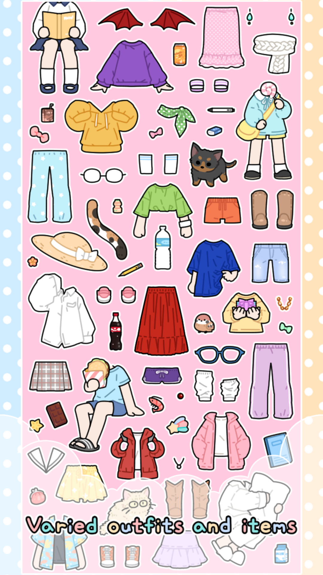 اسکرین شات 6 بازی Pastel Friends : Dress Up Game