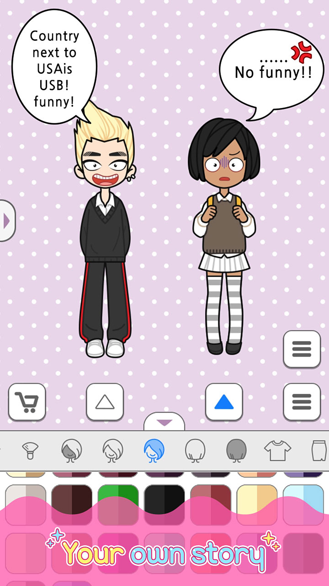 اسکرین شات 7 بازی Lily Story : Dress Up Game