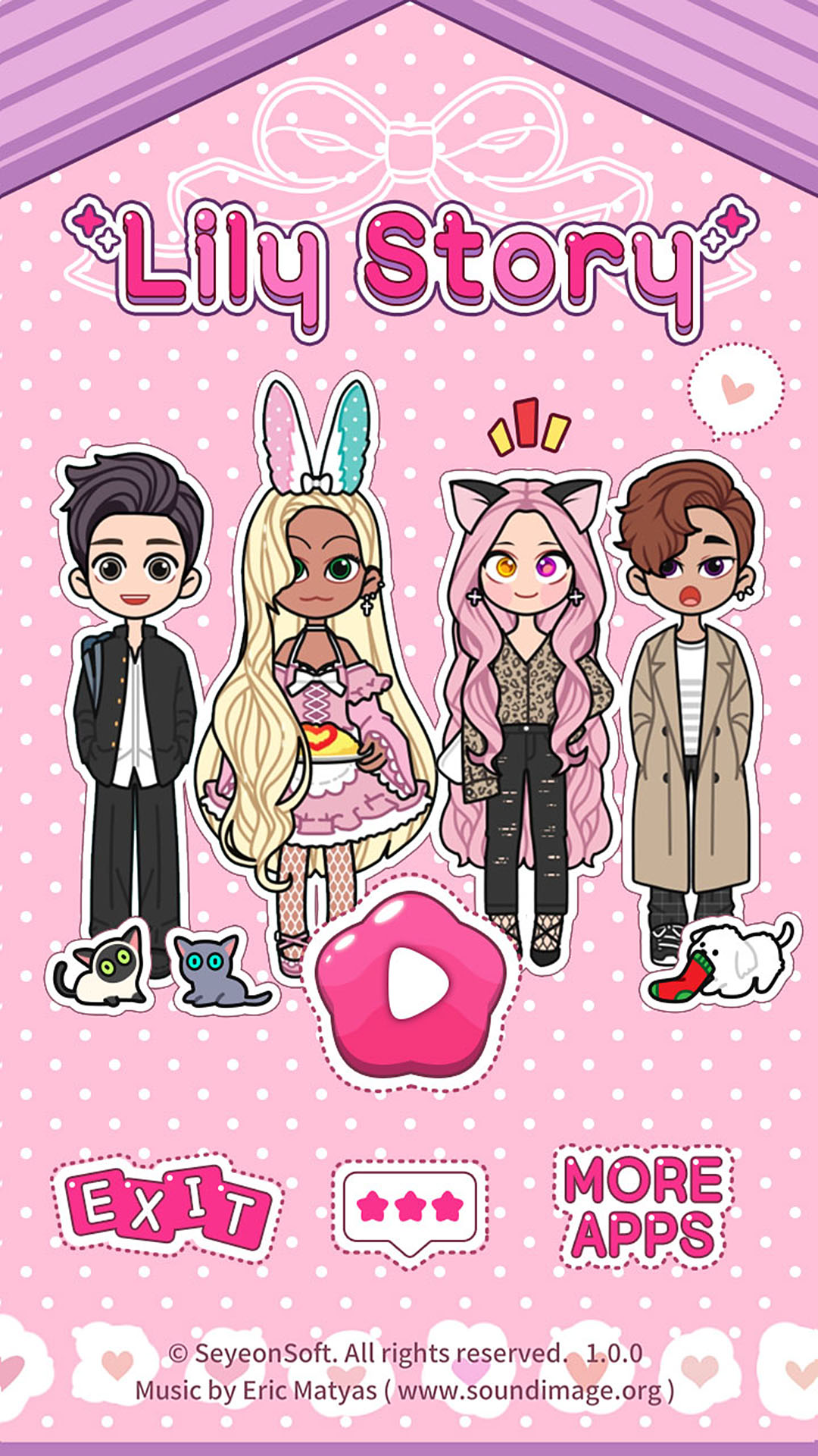 اسکرین شات 1 بازی Lily Story : Dress Up Game