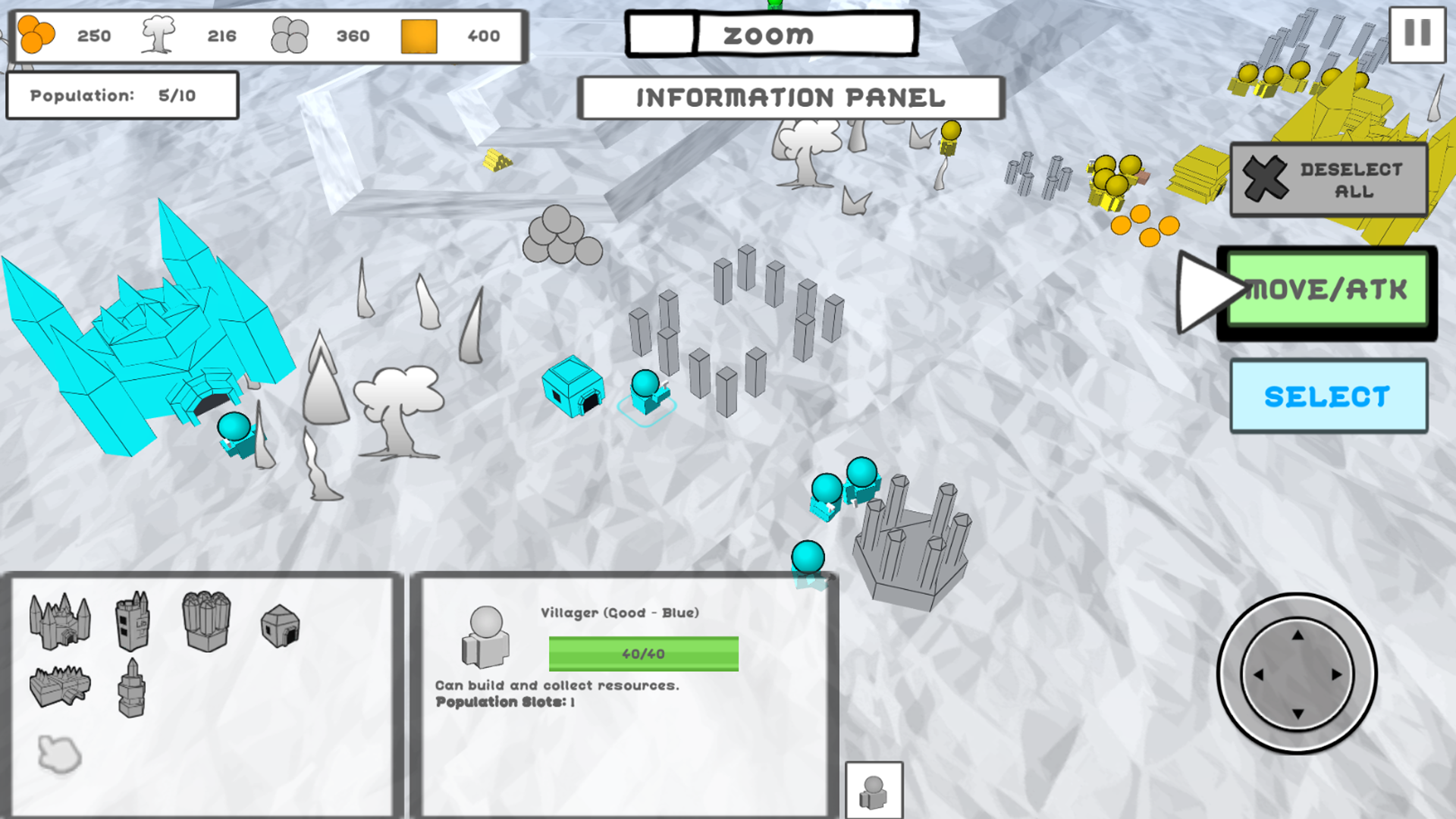 اسکرین شات 1 بازی Stickman RTS Strategy