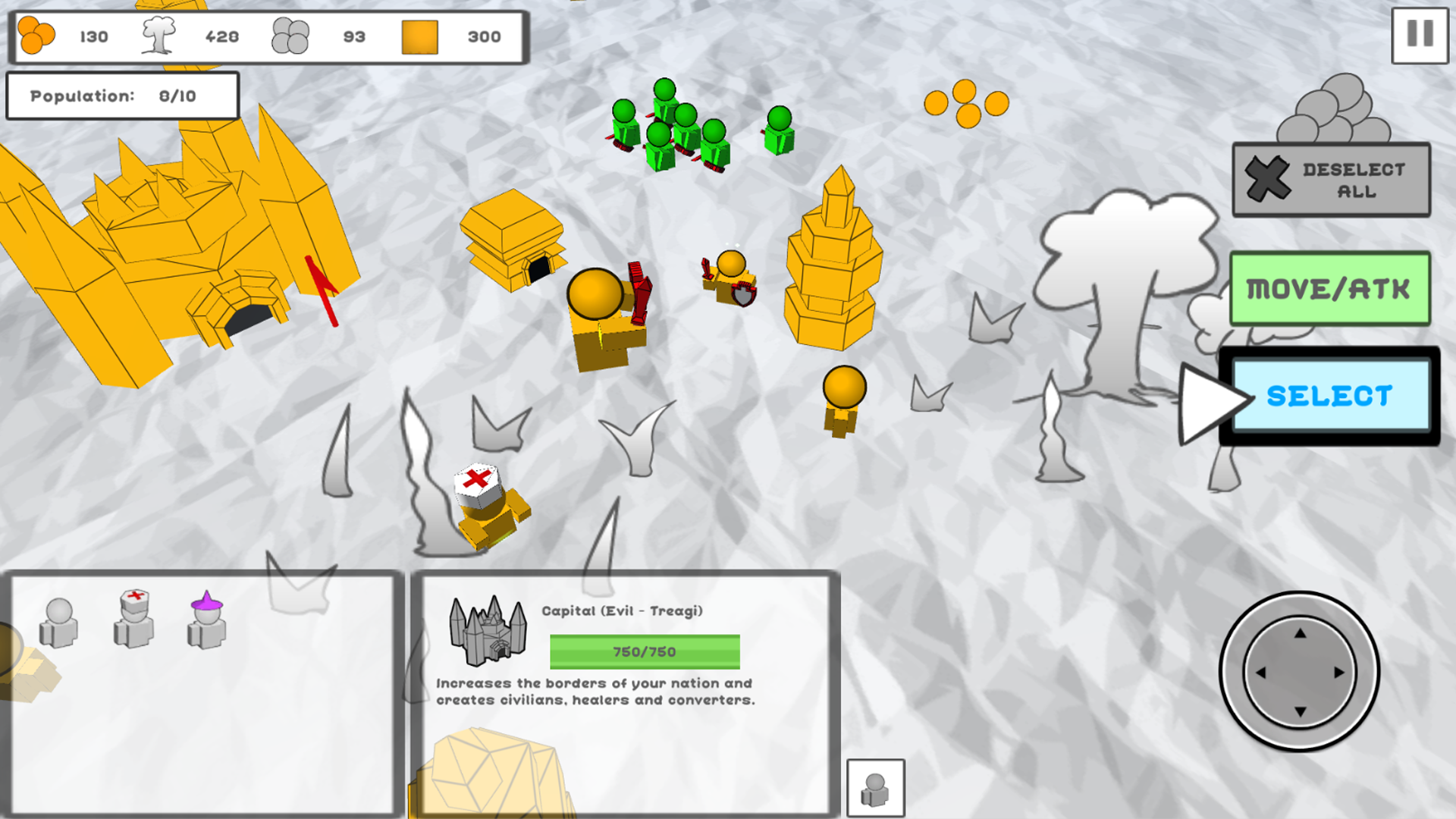 اسکرین شات 4 بازی Stickman RTS Strategy