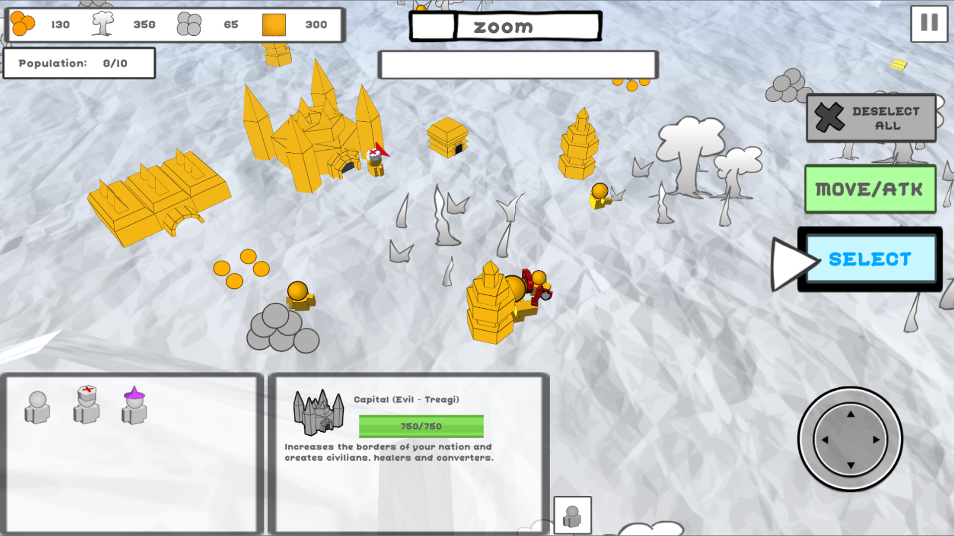 اسکرین شات 3 بازی Stickman RTS Strategy