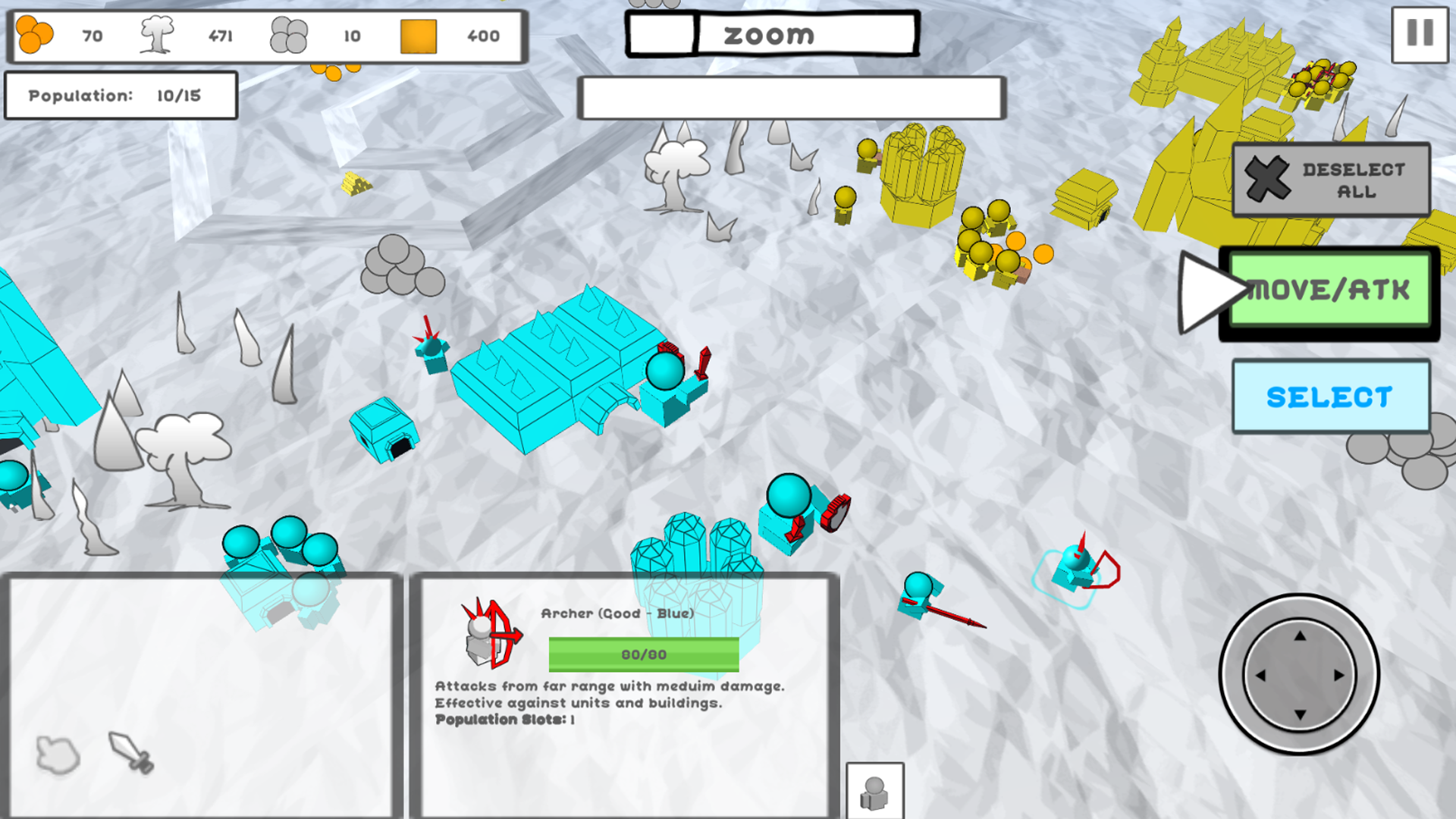 اسکرین شات 2 بازی Stickman RTS Strategy