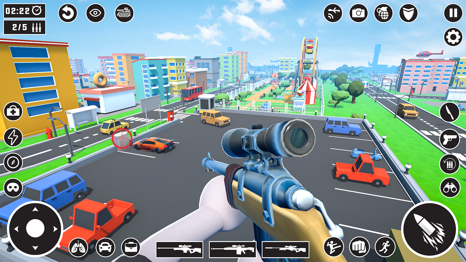 اسکرین شات 2 بازی Stickman Sniper-Stickman Games