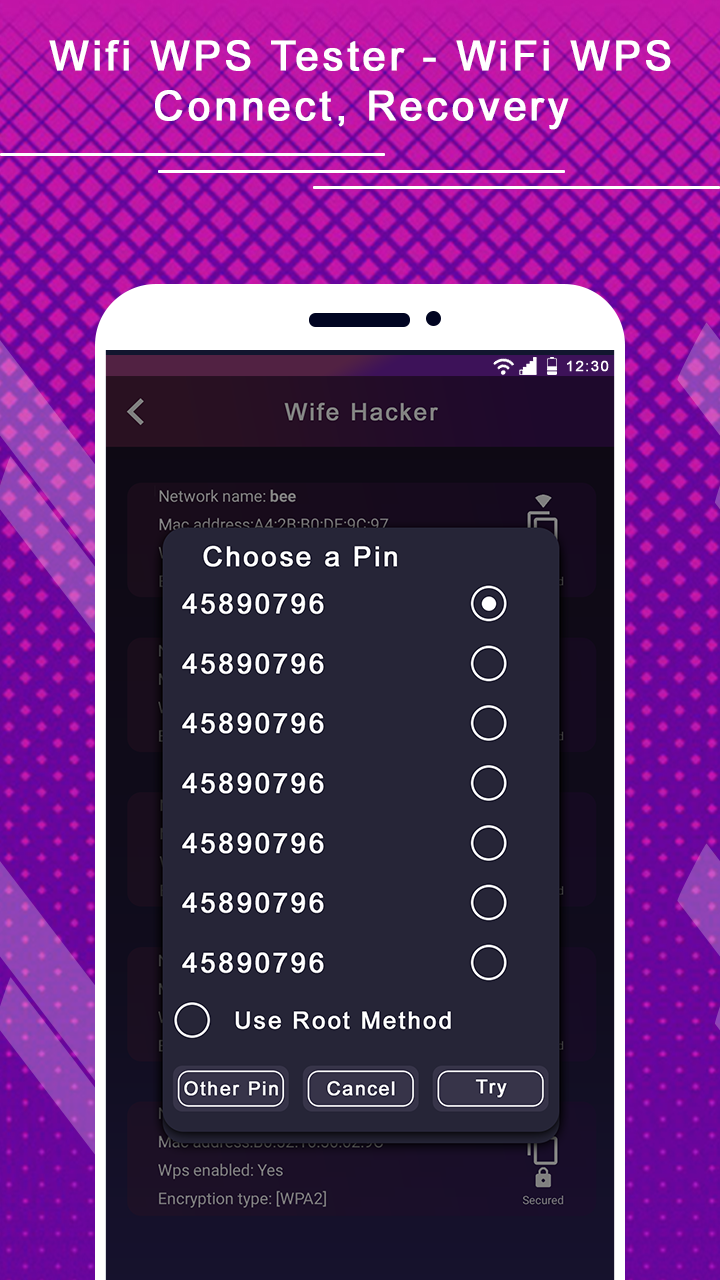 اسکرین شات 3 برنامه WiFi WPS Tester - WiFi WPS