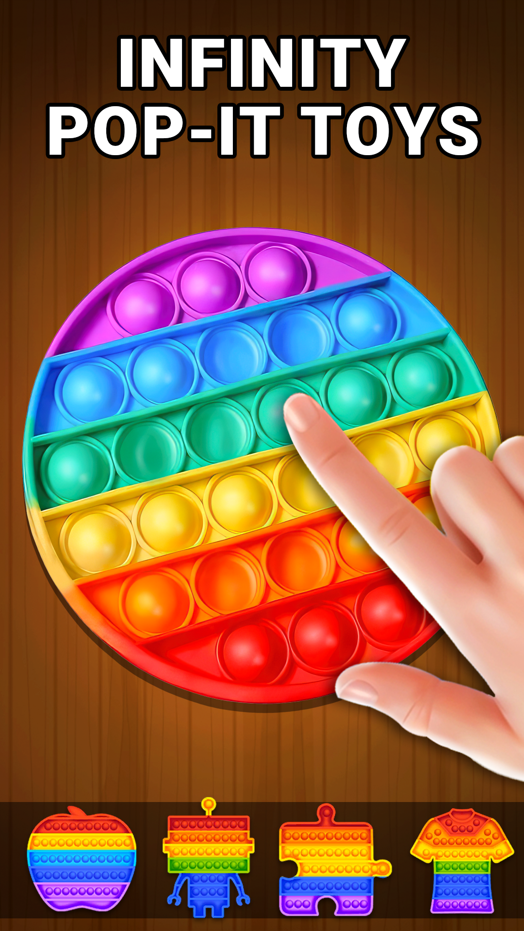 اسکرین شات 2 بازی Poppit Antistress Relief Game
