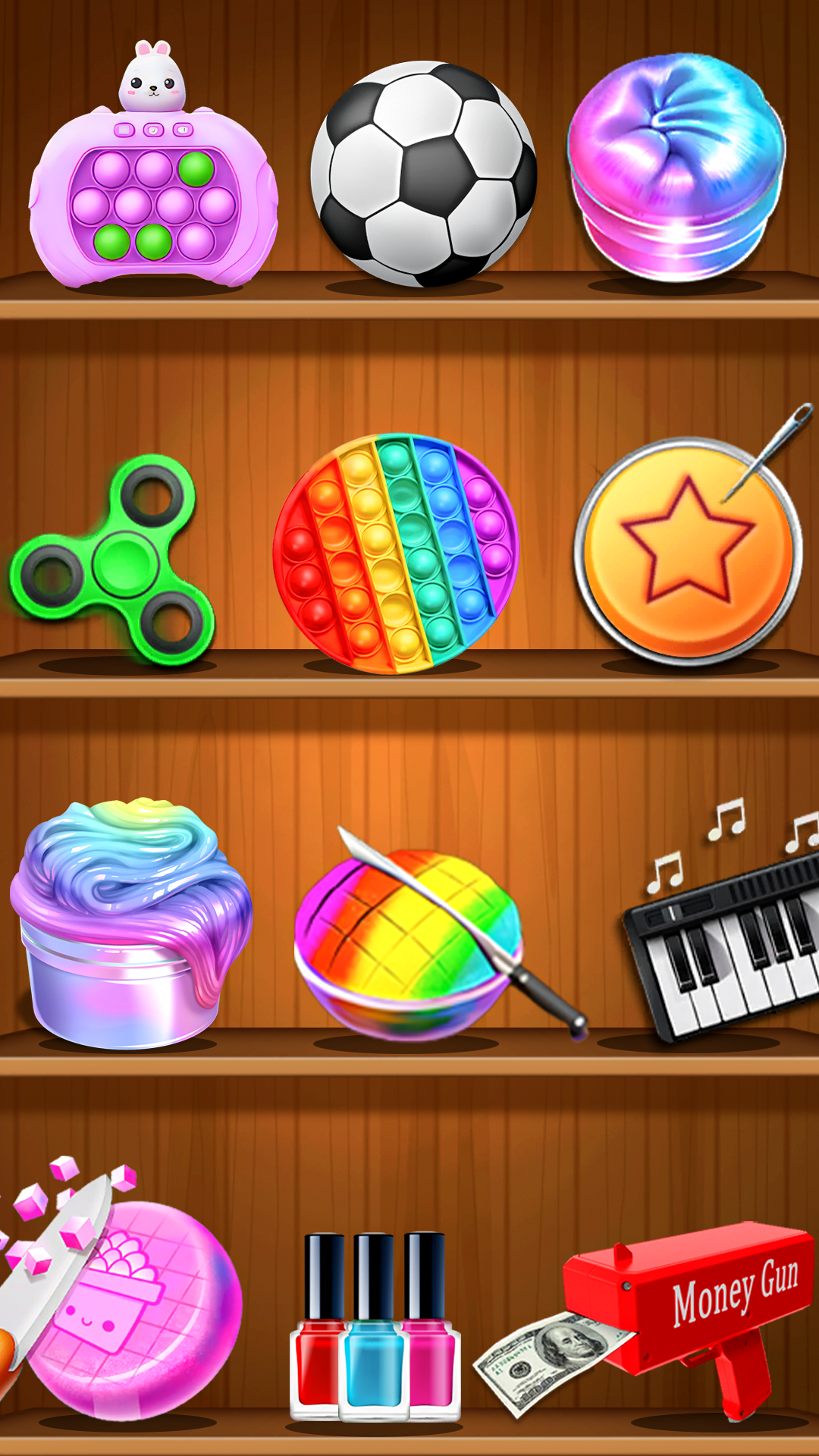 اسکرین شات 3 بازی Antistress 3d - Brainrot Games