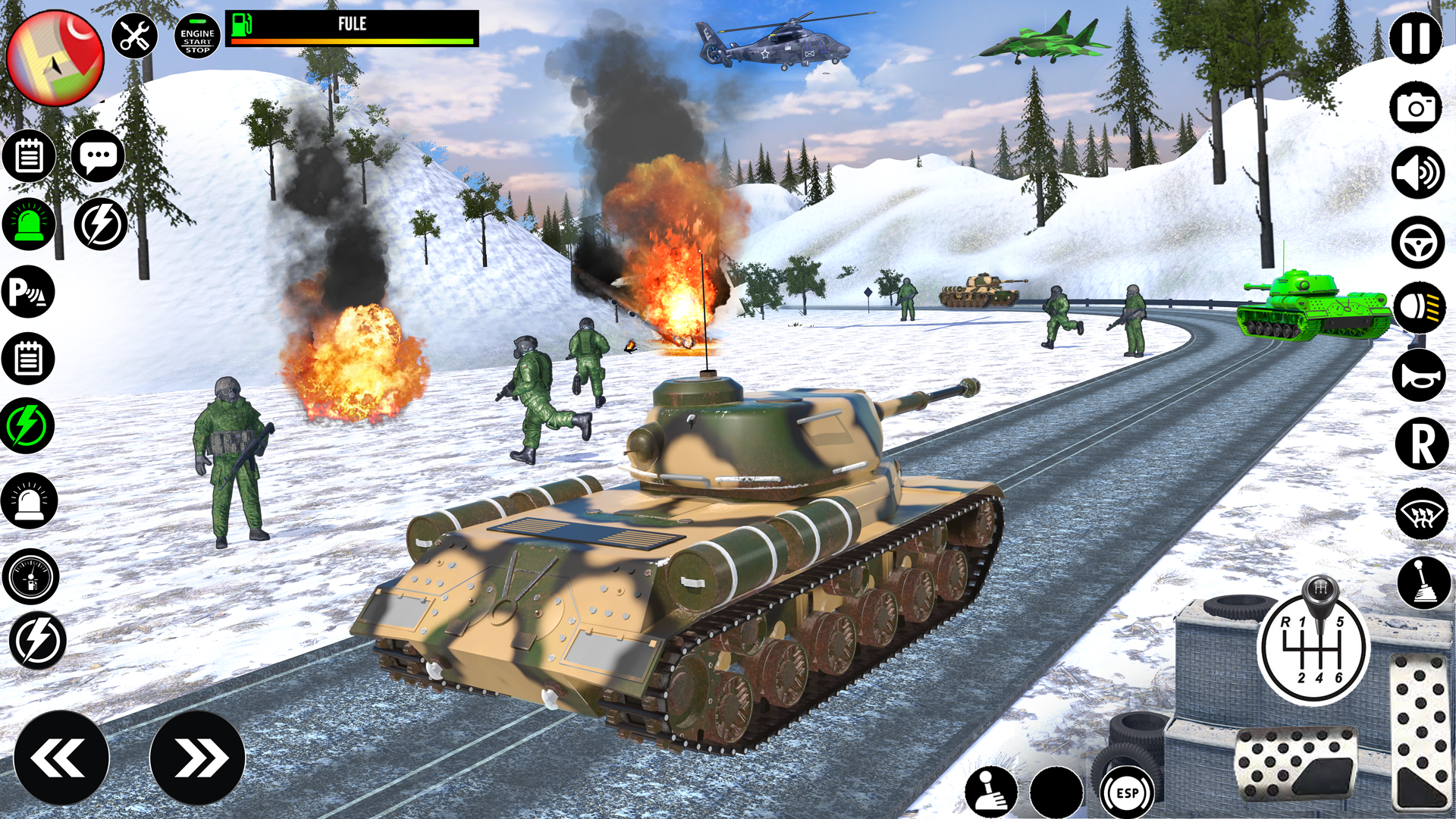 اسکرین شات 3 برنامه US Army Games Truck Simulator