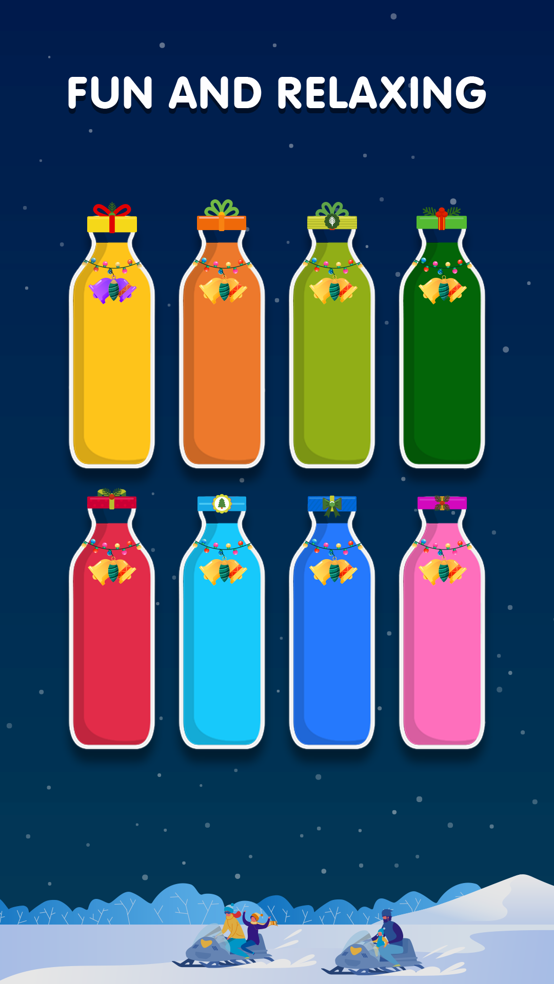 اسکرین شات 5 بازی Water Sorting: Color Games