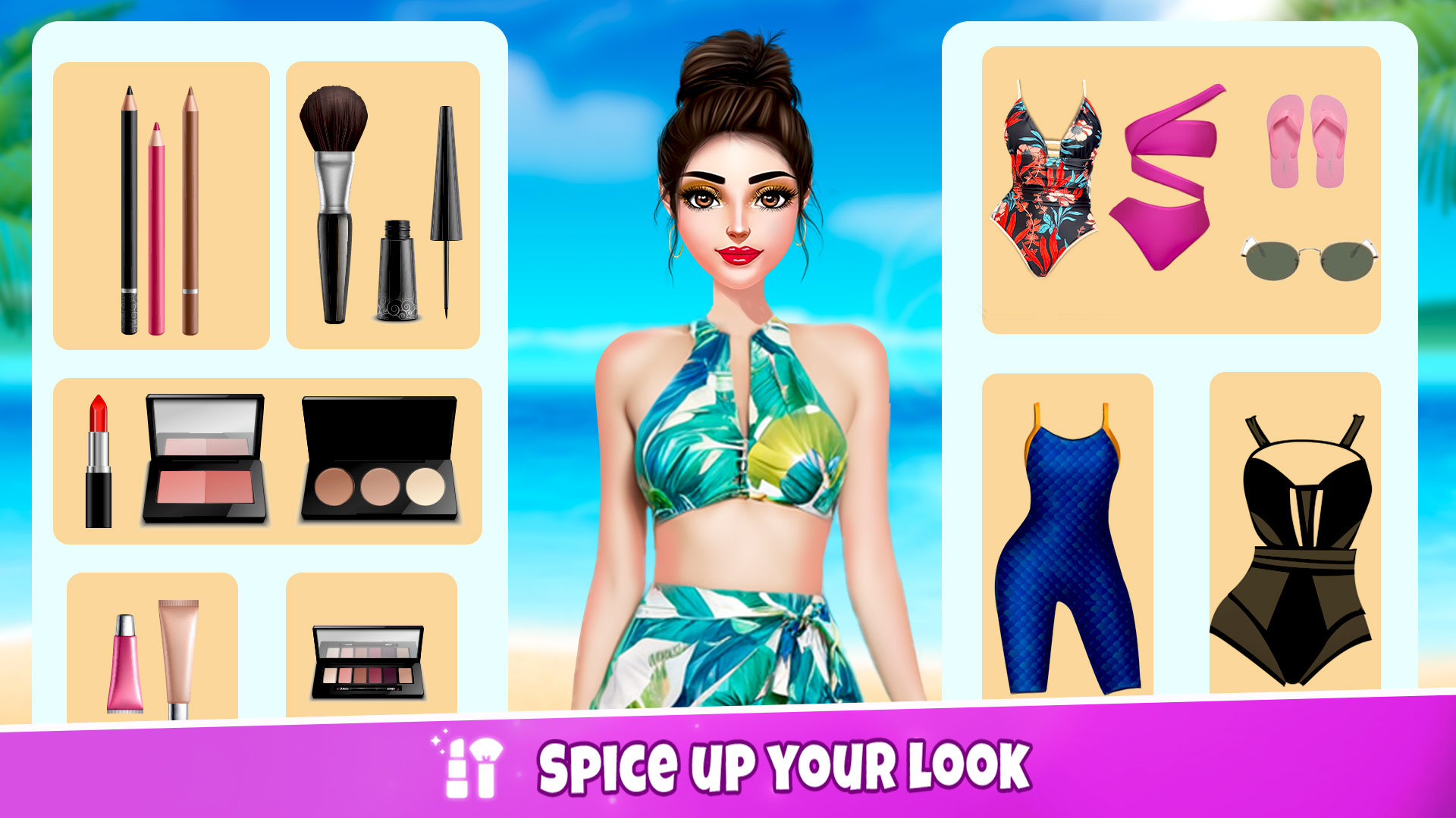 اسکرین شات 7 بازی Fashion Dress Up, Makeup Game