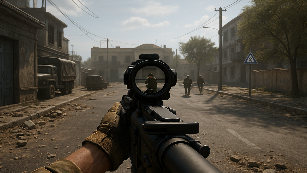 اسکرین شات 1 بازی Call of IGI Commando Adventure