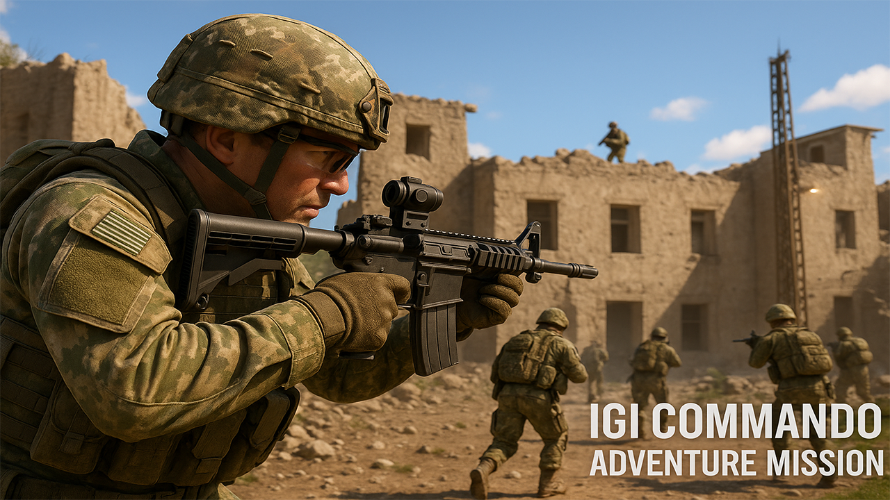 اسکرین شات 2 بازی Call of IGI Commando Adventure