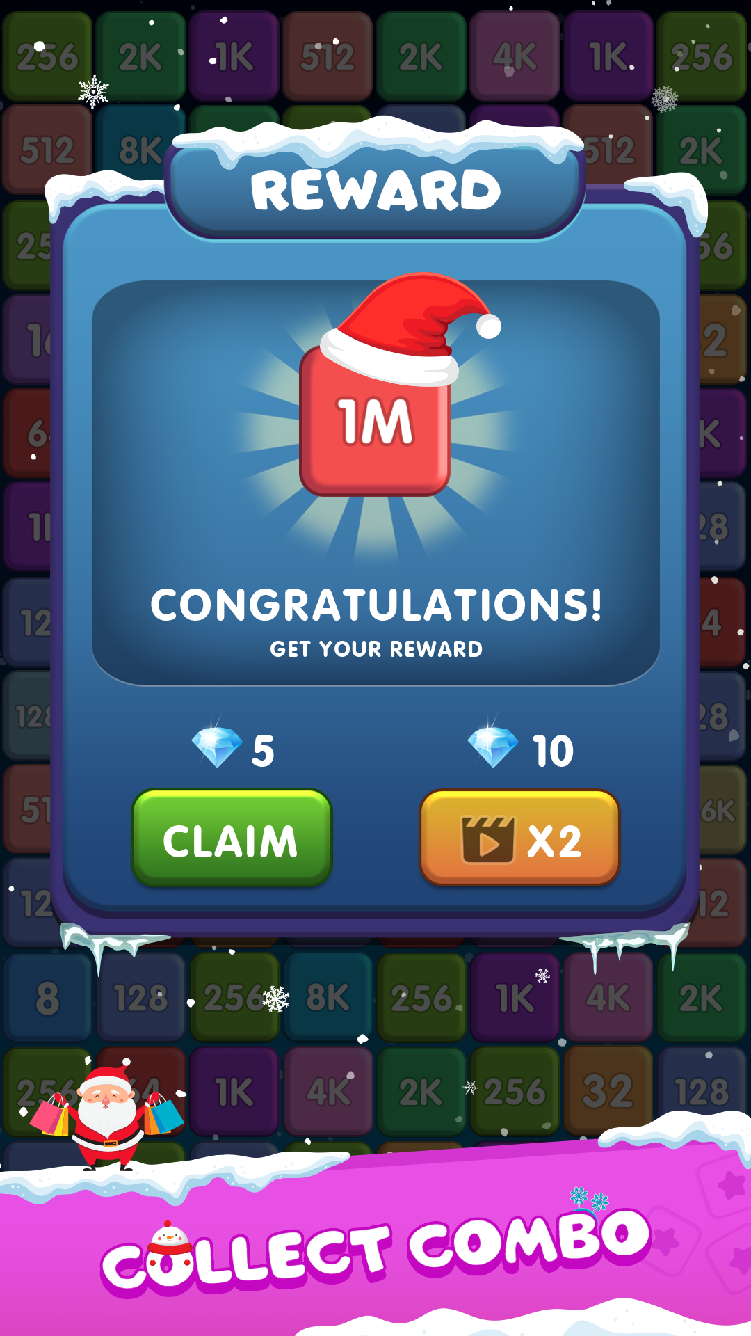 اسکرین شات 4 بازی Merge Block: 2048 Puzzle