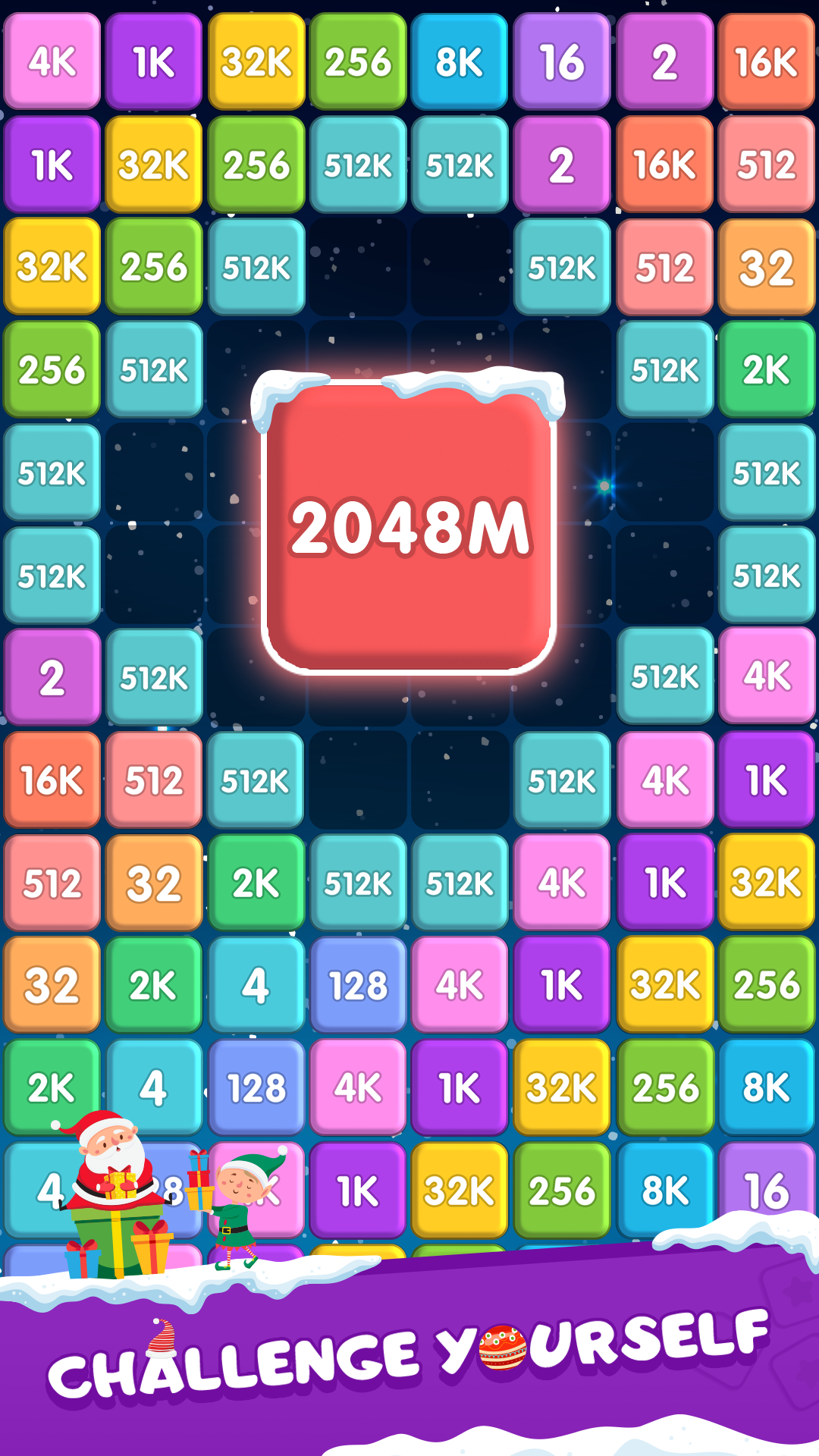 اسکرین شات 5 بازی Merge Block: 2048 Puzzle