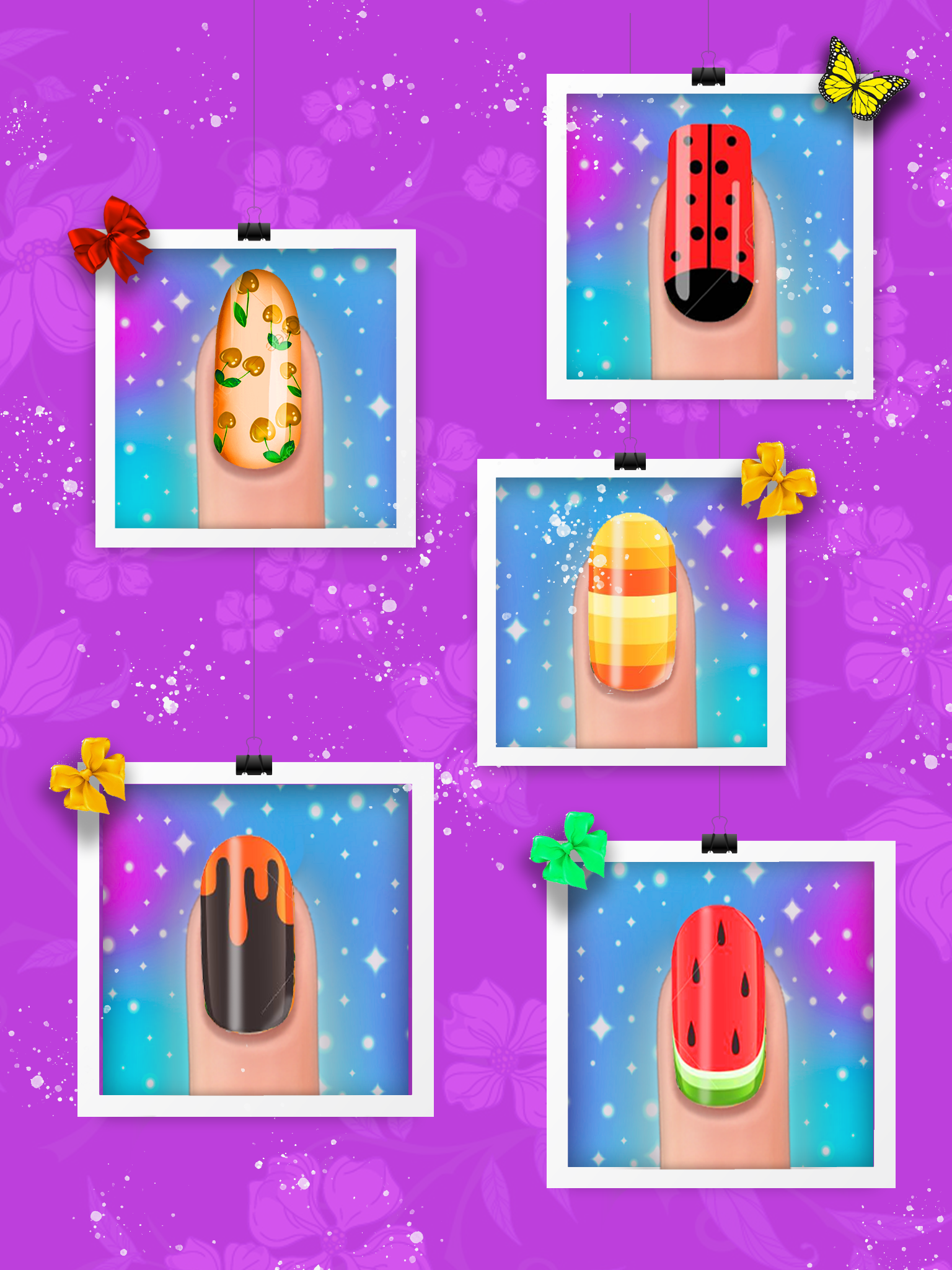 اسکرین شات 4 بازی Fashion Nail Polish Salon Game