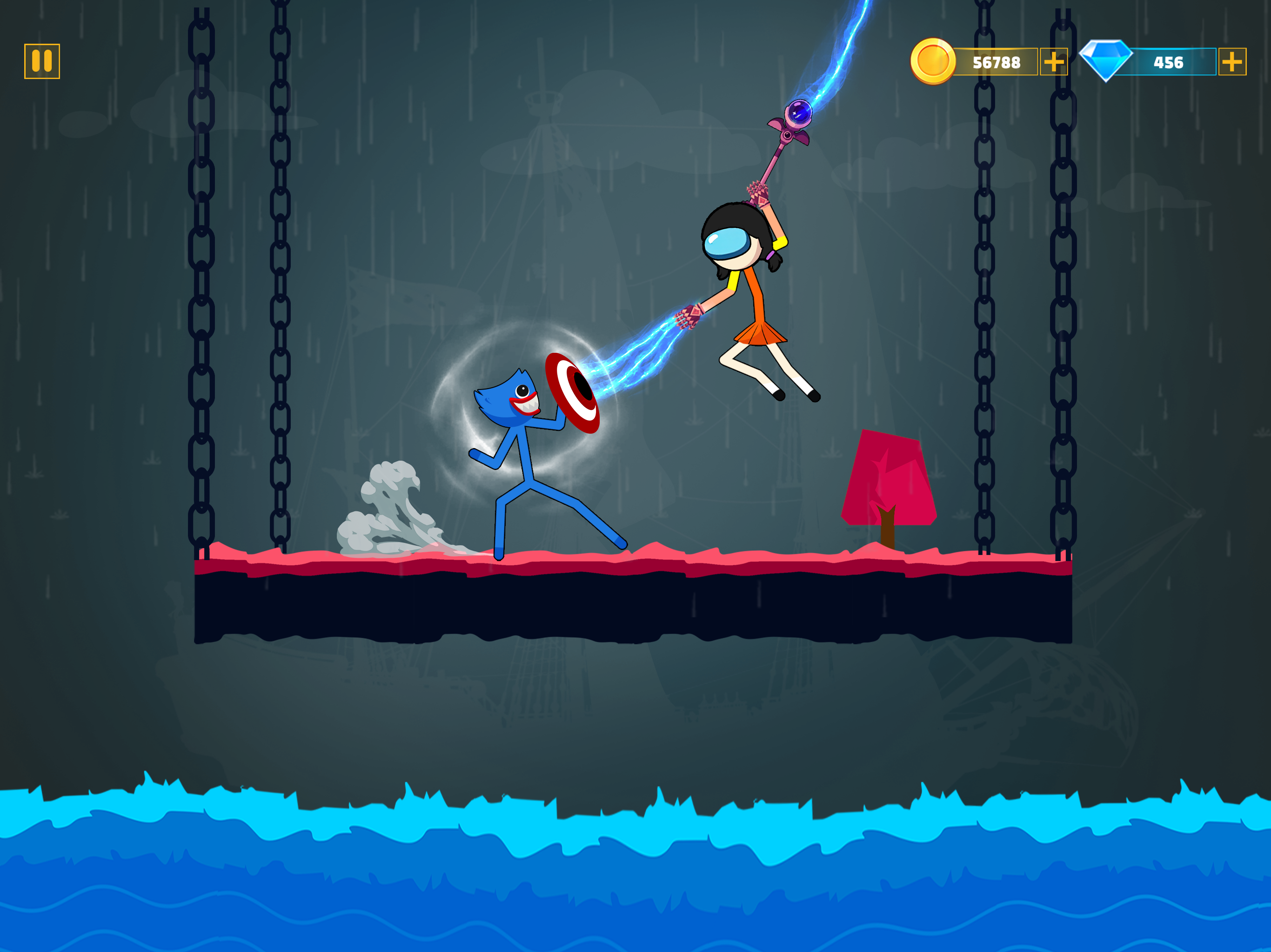 اسکرین شات 2 بازی Poppy Stickman Supreme Battle