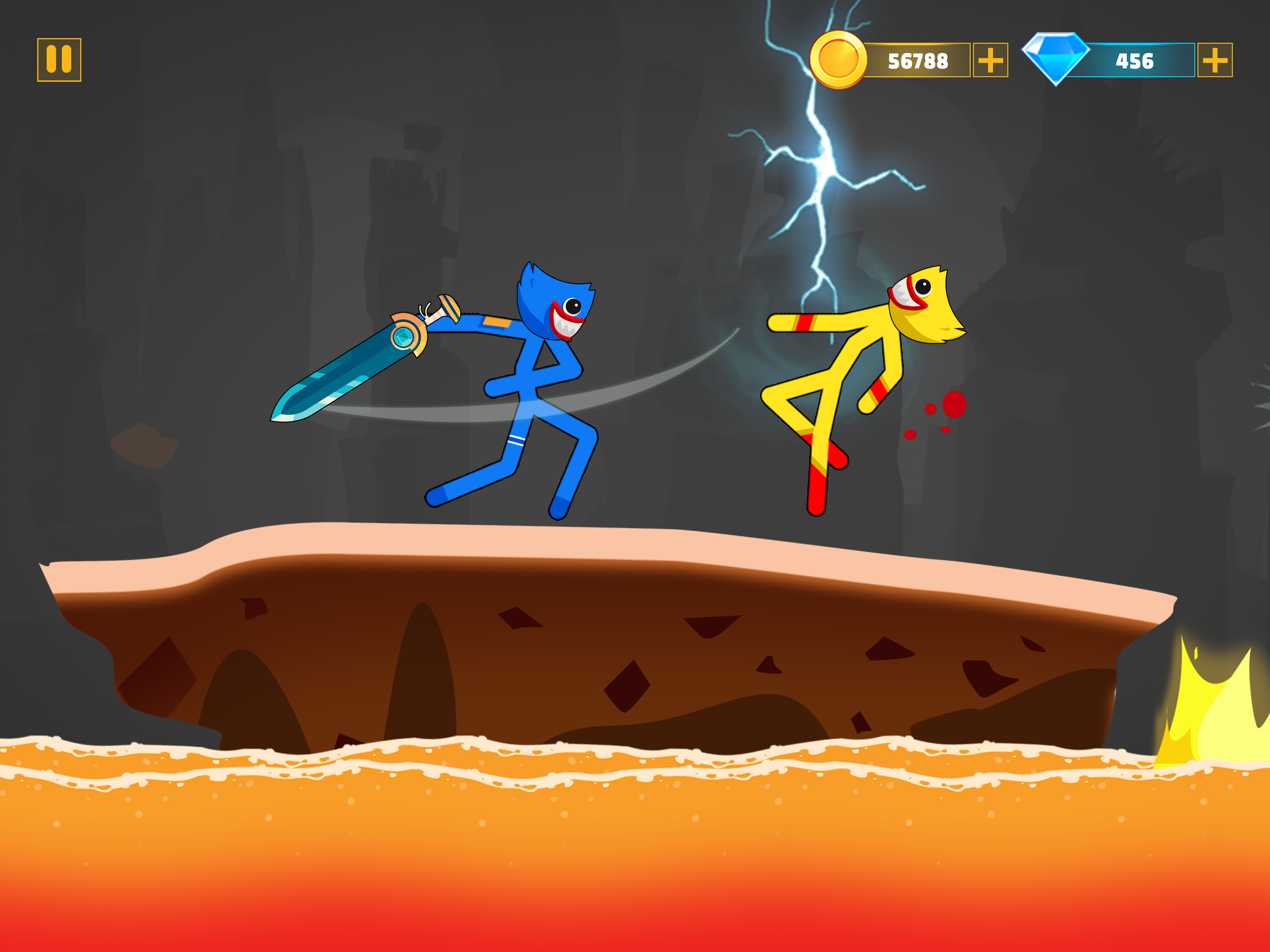 اسکرین شات 1 بازی Poppy Stickman Supreme Battle