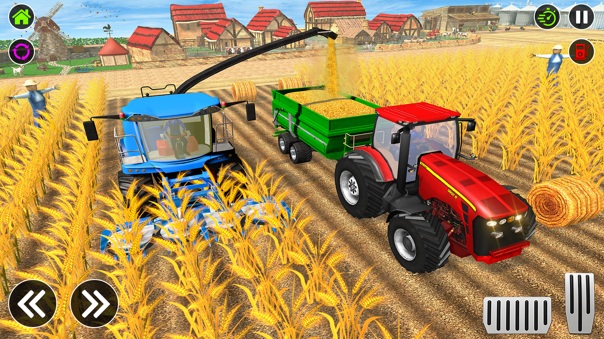 اسکرین شات 6 برنامه Tractor Game Tractor wala game