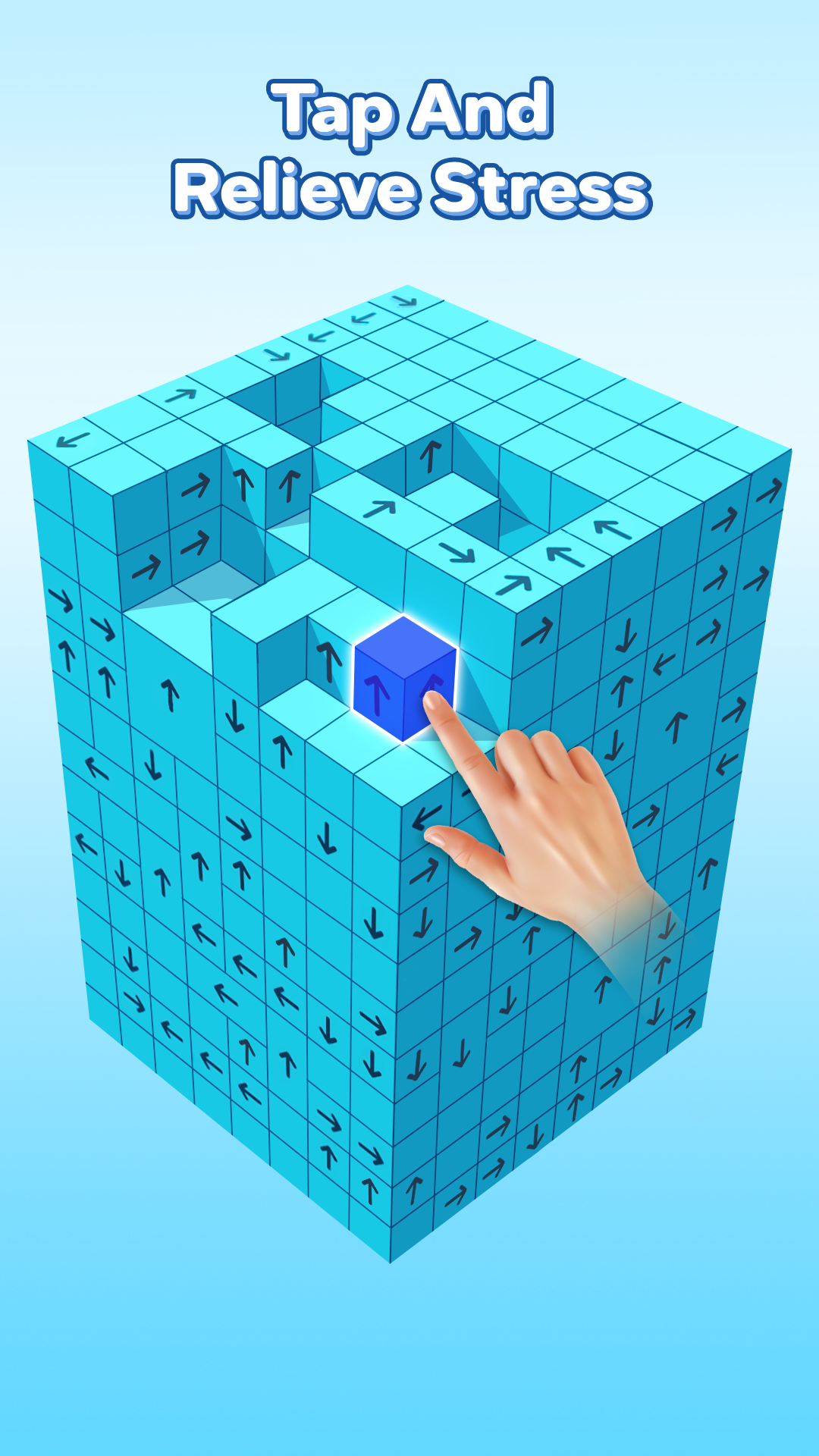 اسکرین شات 4 بازی Tap Block Away 3D: Tap Master