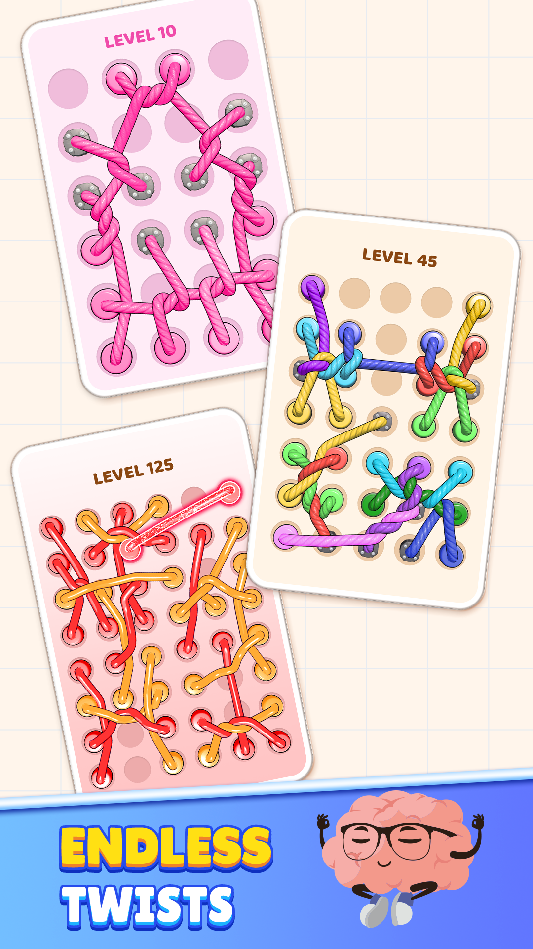 اسکرین شات 8 بازی Tangle Rope 3D: Untwist Knots