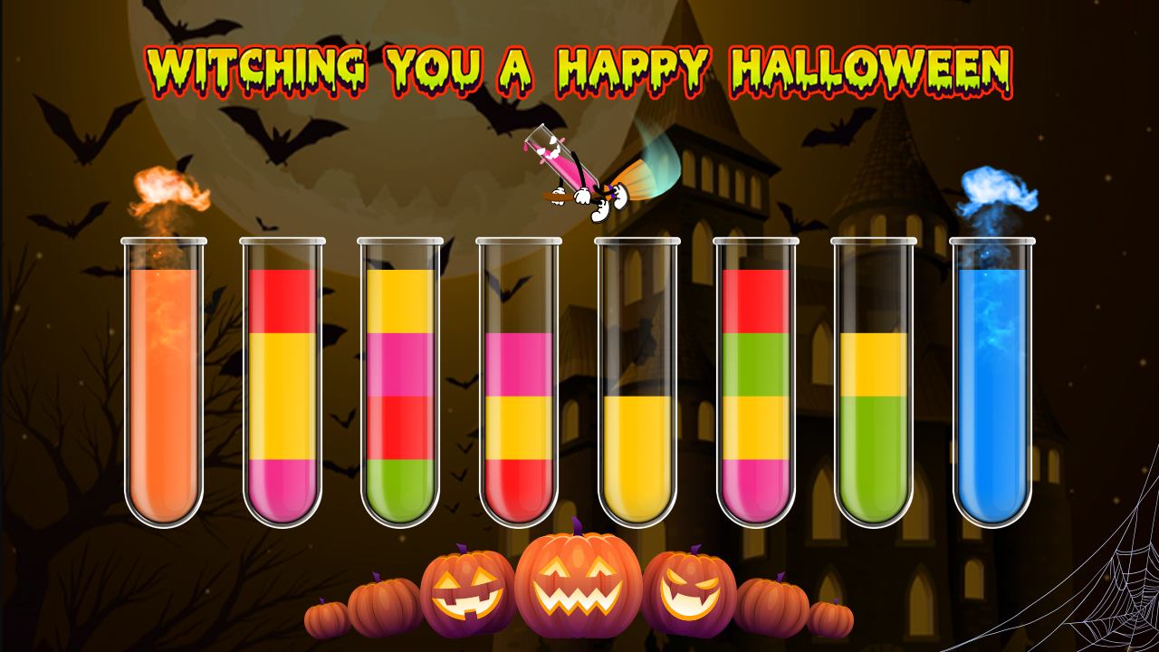 اسکرین شات 7 بازی Water Sort: Color Sorting Game