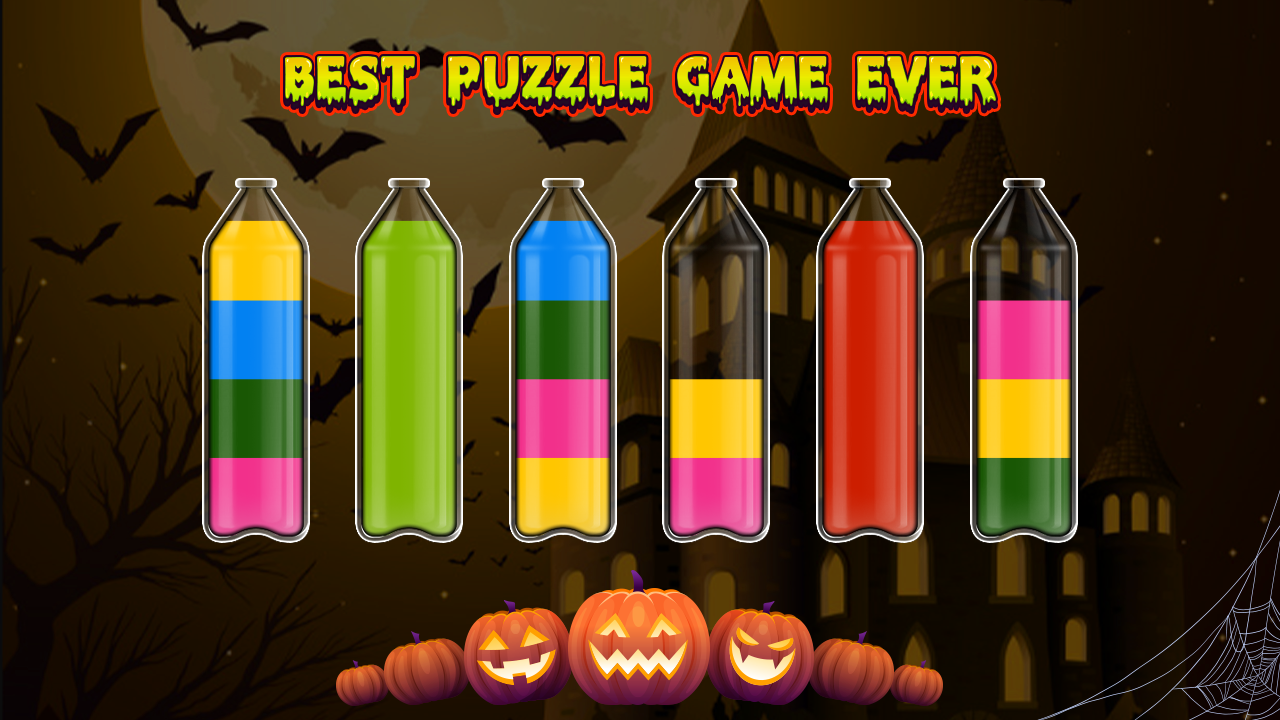 اسکرین شات 8 بازی Water Sort: Color Sorting Game