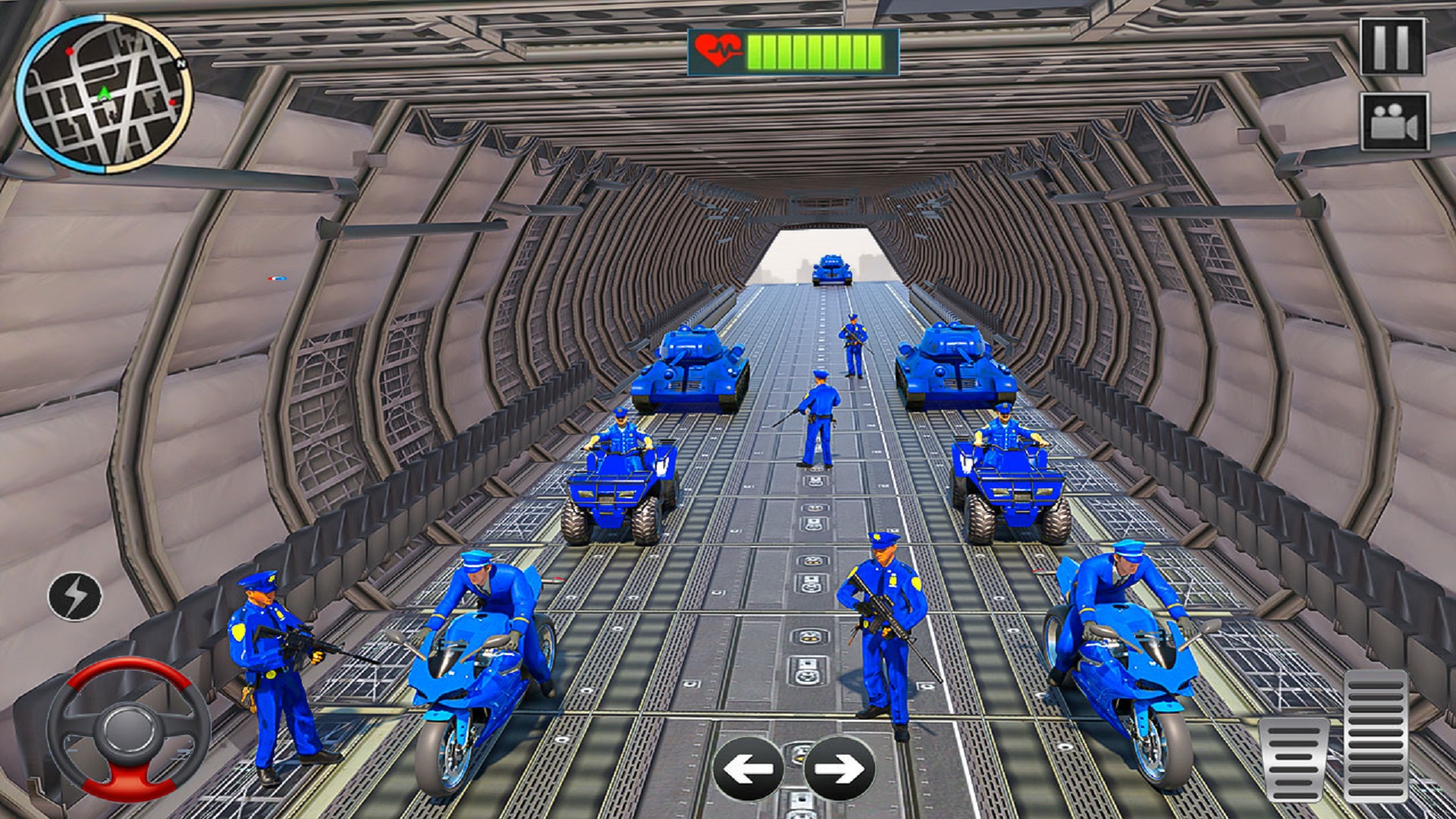 اسکرین شات 3 بازی Police Vehicle Transport Drive