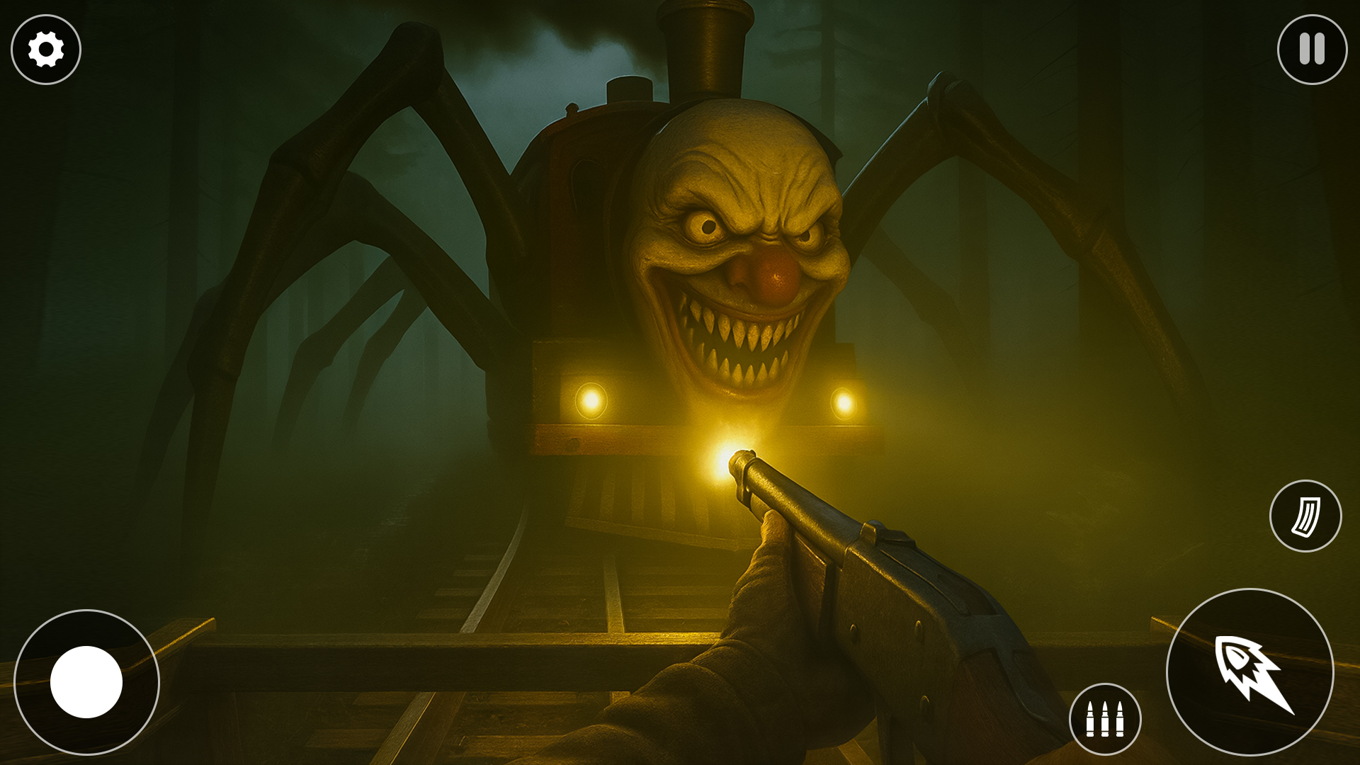 اسکرین شات 2 بازی Scary Spider Train Adventure
