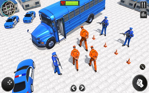 اسکرین شات 3 برنامه Police Prisoner Transport Game